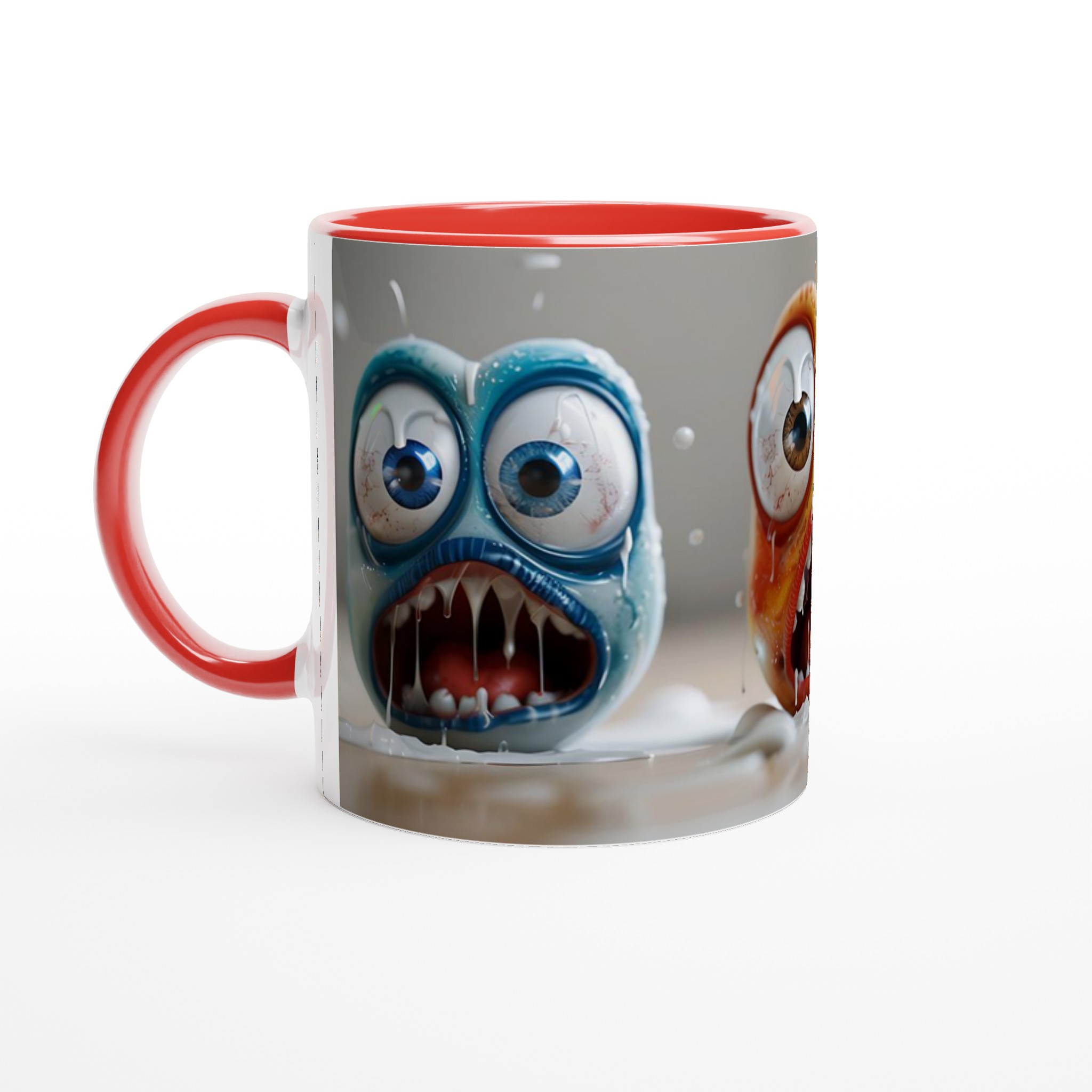 Skrikande Monster Mugg – Uttrycksfull Keramik för din Favoritdryck, Välj Bland Flera Färger! 5 3659afc0-1d27-4e26-800d-6c544fc73ffb