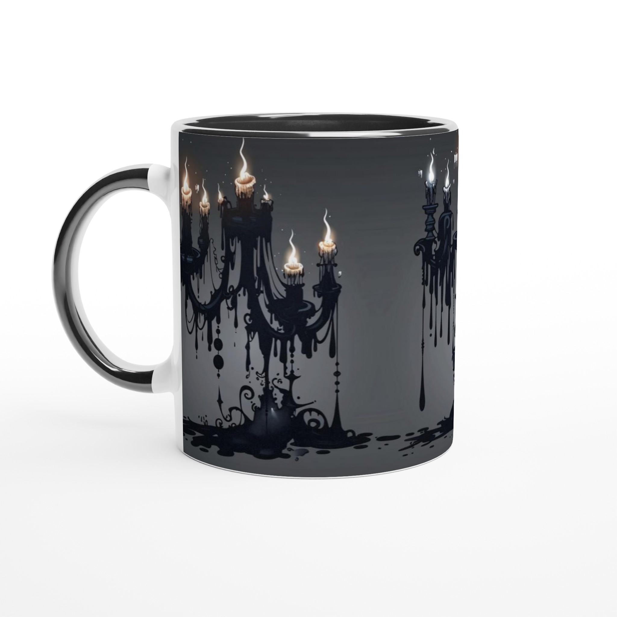 Mystisk Gotisk Ljusstake Mugg – 11 oz Keramikmugg i ditt val av 7 färger 7 36622cbc-3043-4805-91c7-66eee6478f2b