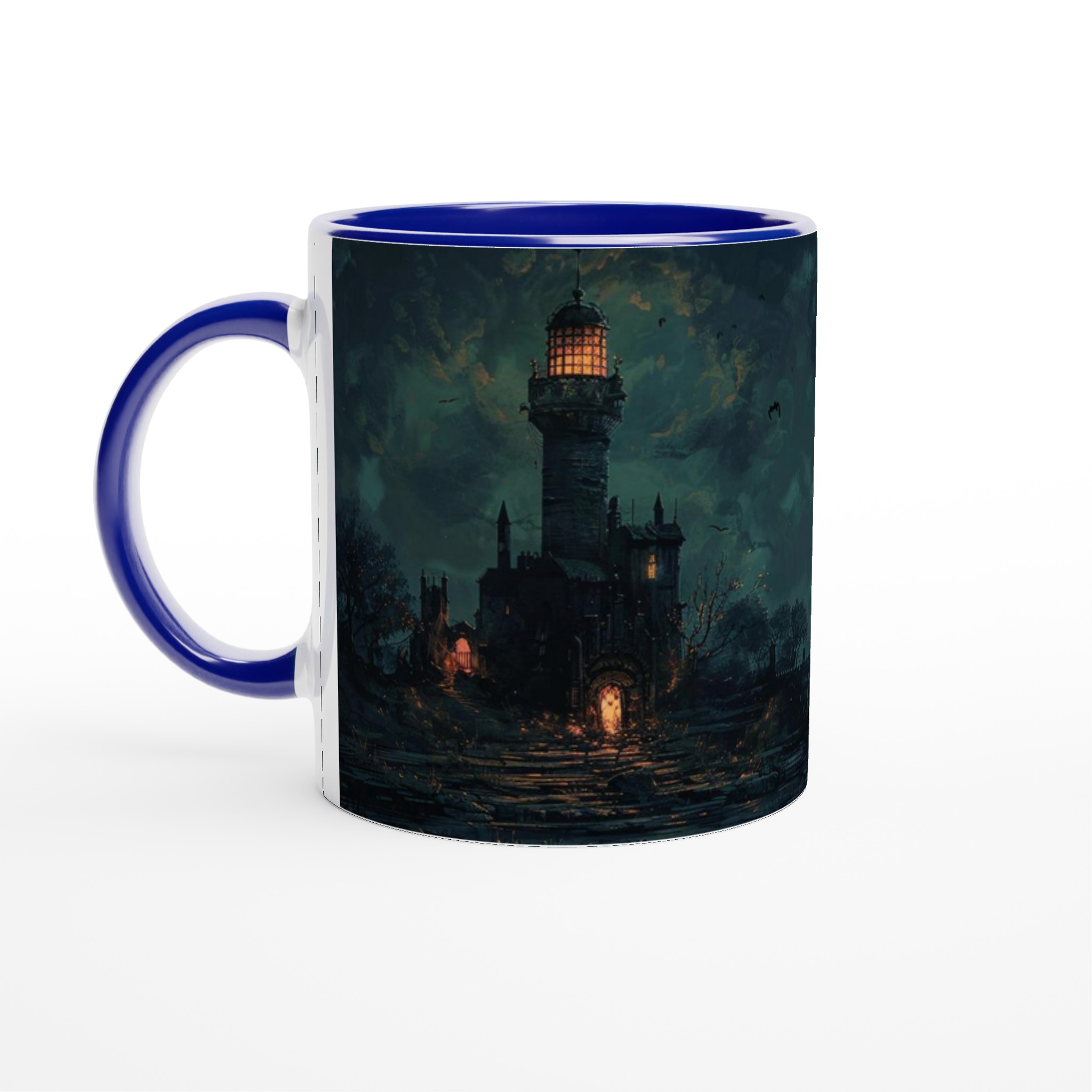 Mystisk Månnatt 11oz Keramisk Mugg – Drömsk Gotisk Design i Ditt Val av Färg 4 36ca76d2-a489-4702-980f-ce4304056cd8