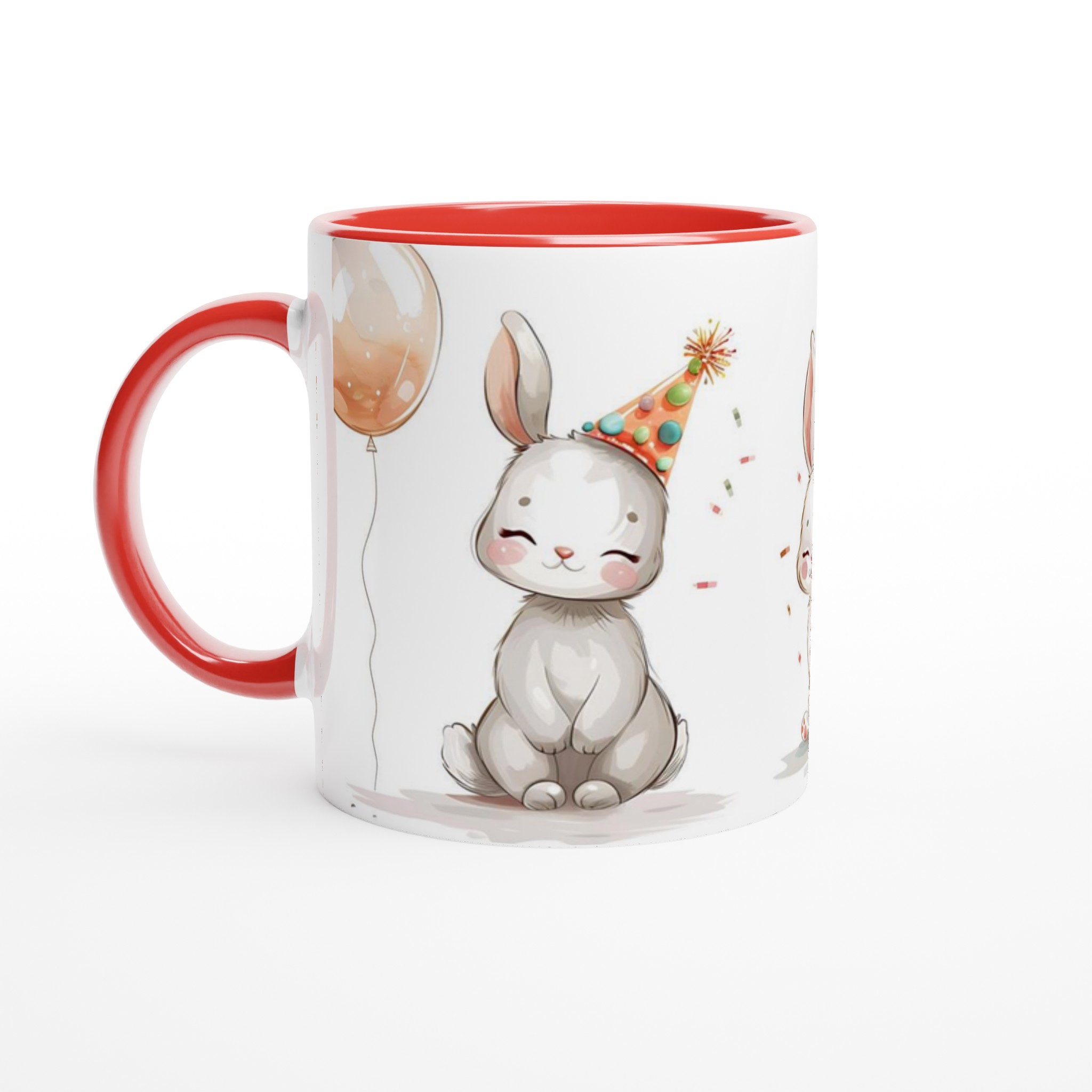 Söta Kanin Kompisar 11oz Keramisk Mugg – Personlig Festlig Design i Flera Färger 2 36f9201a-f6bc-4d3d-8b89-6b8fcd6ae216
