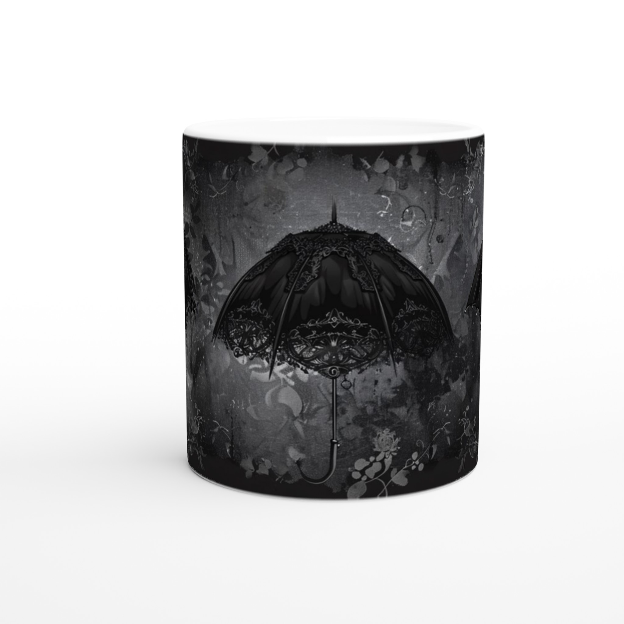Gotisk Paraply Mugg – 11oz Keramikmugg med Mystisk Design i ditt val av Färg 8 372ca583-3c00-448d-8bc1-46a85ec91627