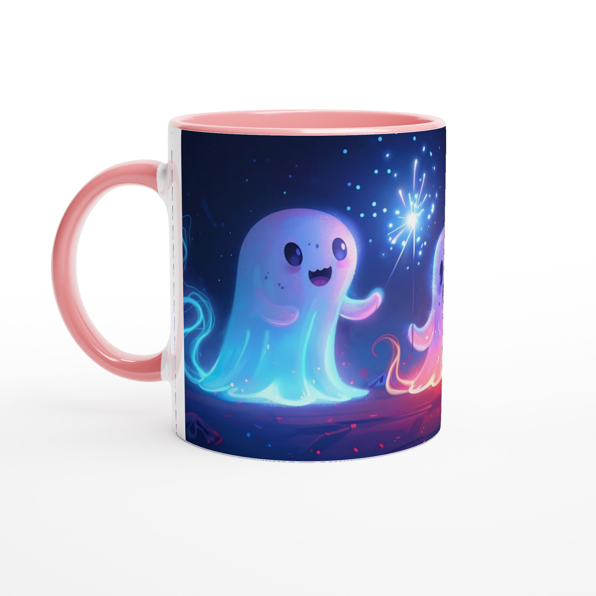 Magisk Spökfest Mugg – Lekfull Keramisk Kaffemugg med Lysande Spöken & Fyrverkeri 6 37bd01f4-df7a-4196-ace6-b75d25e1ddb3