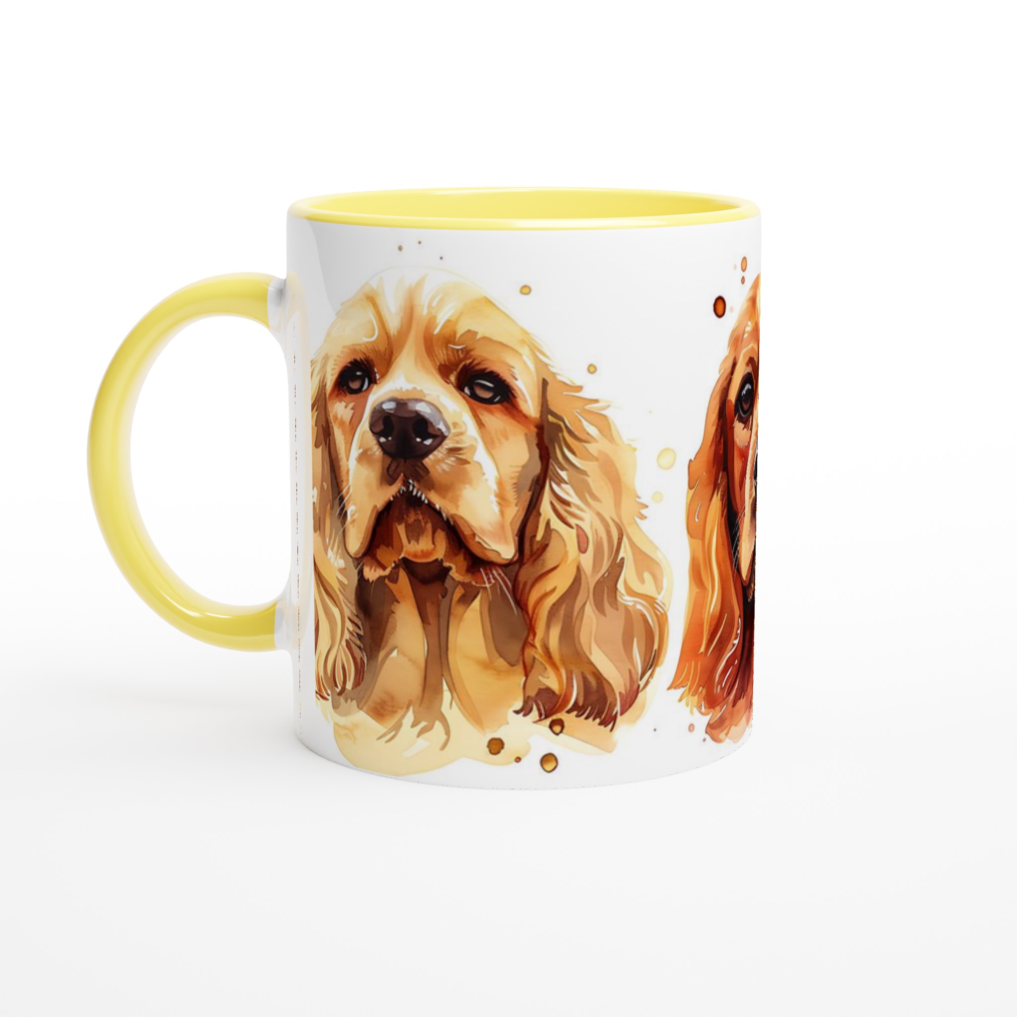 Cocker Spaniel Akvarell Mugg – Personlig Kaffemugg i 7 Färger 3 381d1e52-af37-41be-9763-22976c3ce53c