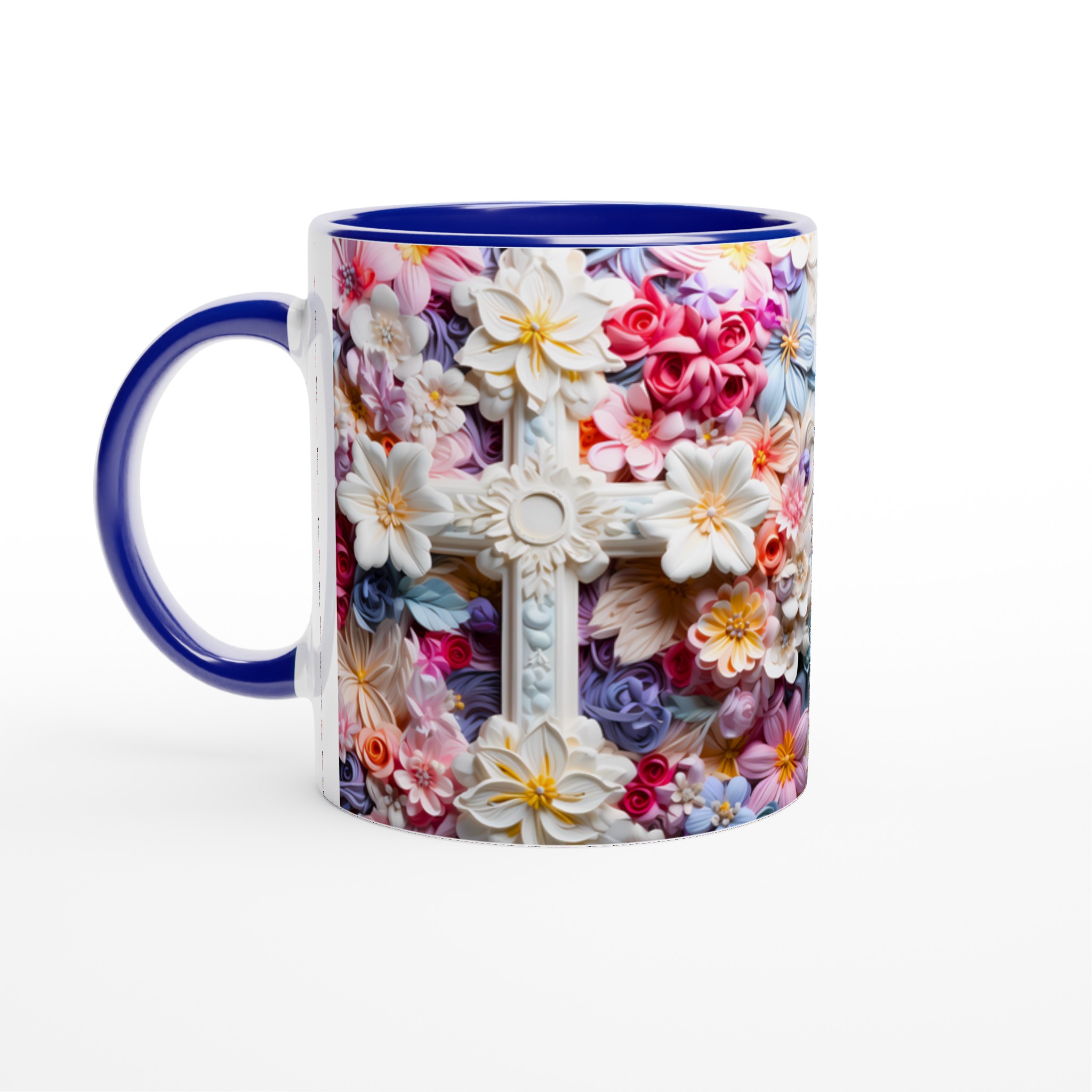 Pastellblommig Keramisk Mugg – Konstnärlig Design i Våriga Nyanser, Välj Din Färg! 4 3863f0ec-315b-49c4-b789-ef2508f50d3b