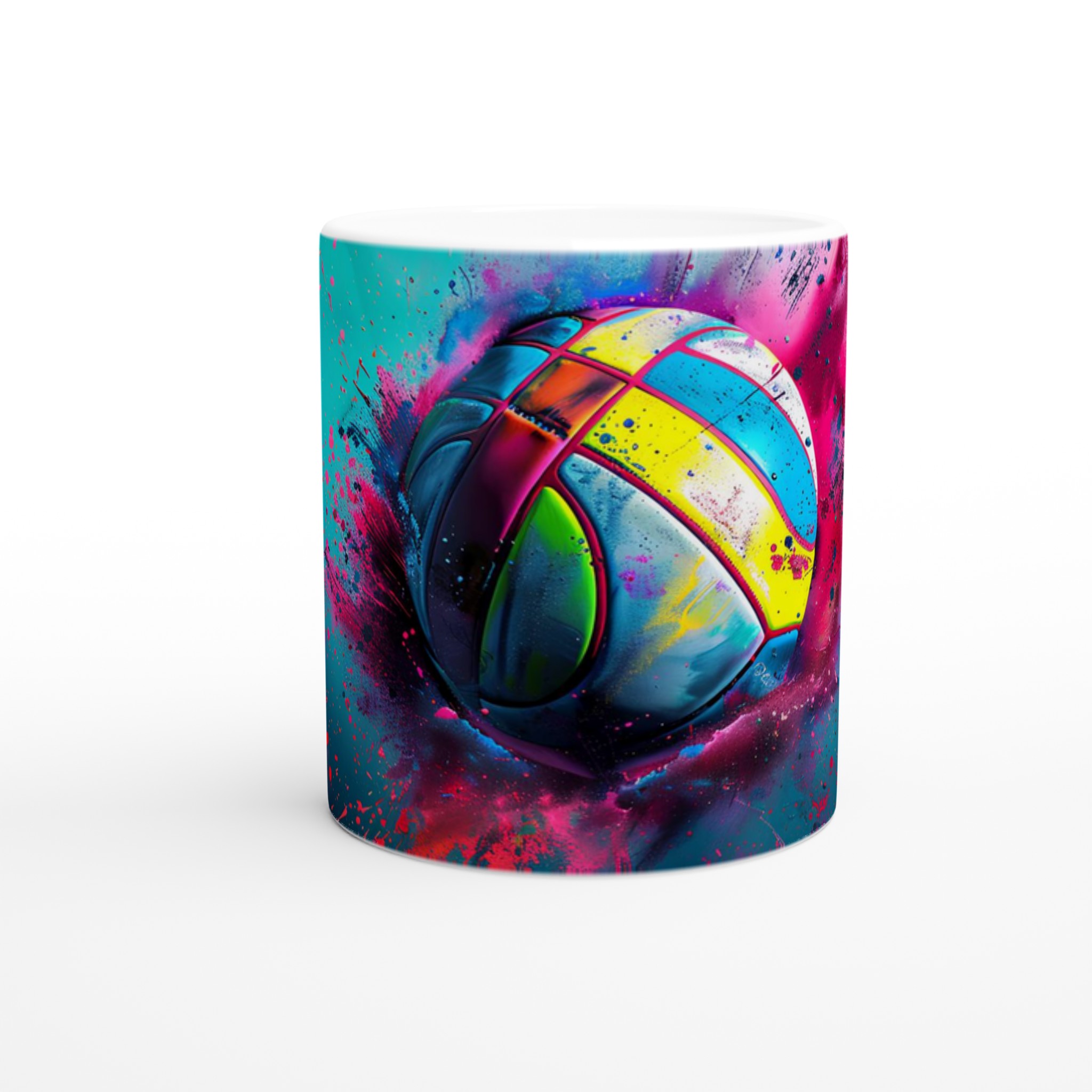 Färgexplosion – Kreativ 11oz Keramikmugg 8 38a52e8f-2794-418d-a683-7dc18ec05c7d
