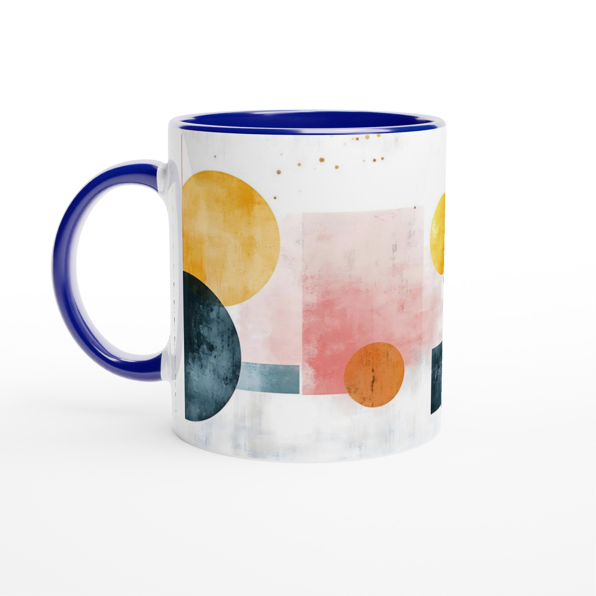 Abstrakt Geometri 11oz Keramikmugg – Färgglad Design för Modern Vardag 2 38b59946-4a95-4de1-babd-54d4a5d590c4