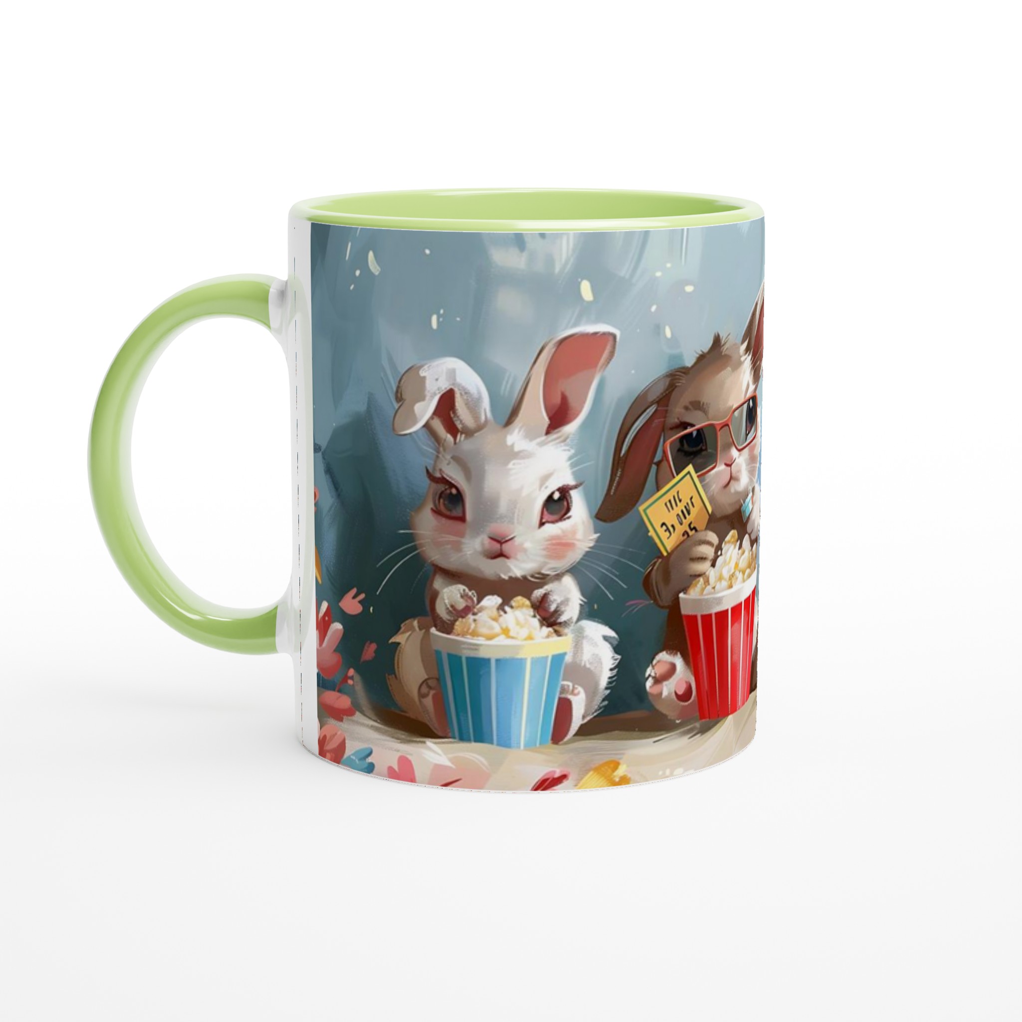 Mysiga kaninbio-mugg: En 11oz keramikmugg för filmälskare, välj bland flera färger! 3 38c96c60-3c1e-4396-848e-9d20ada1936d