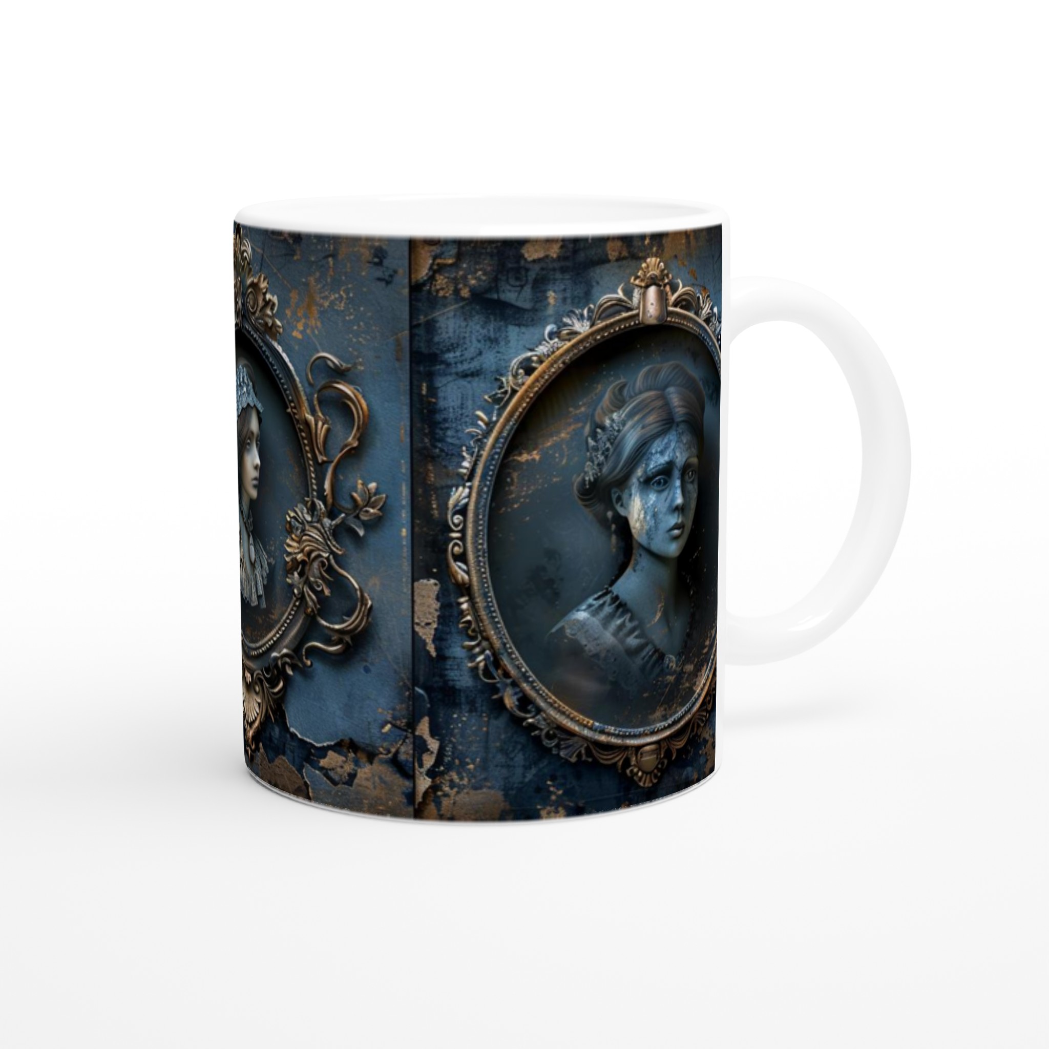 Baroque Elegans Keramikmugg - 11oz Lyxigt Konsttryck i Antik Stil 9 3907515e-16ef-4dd1-93d7-6fe73ac9ca08