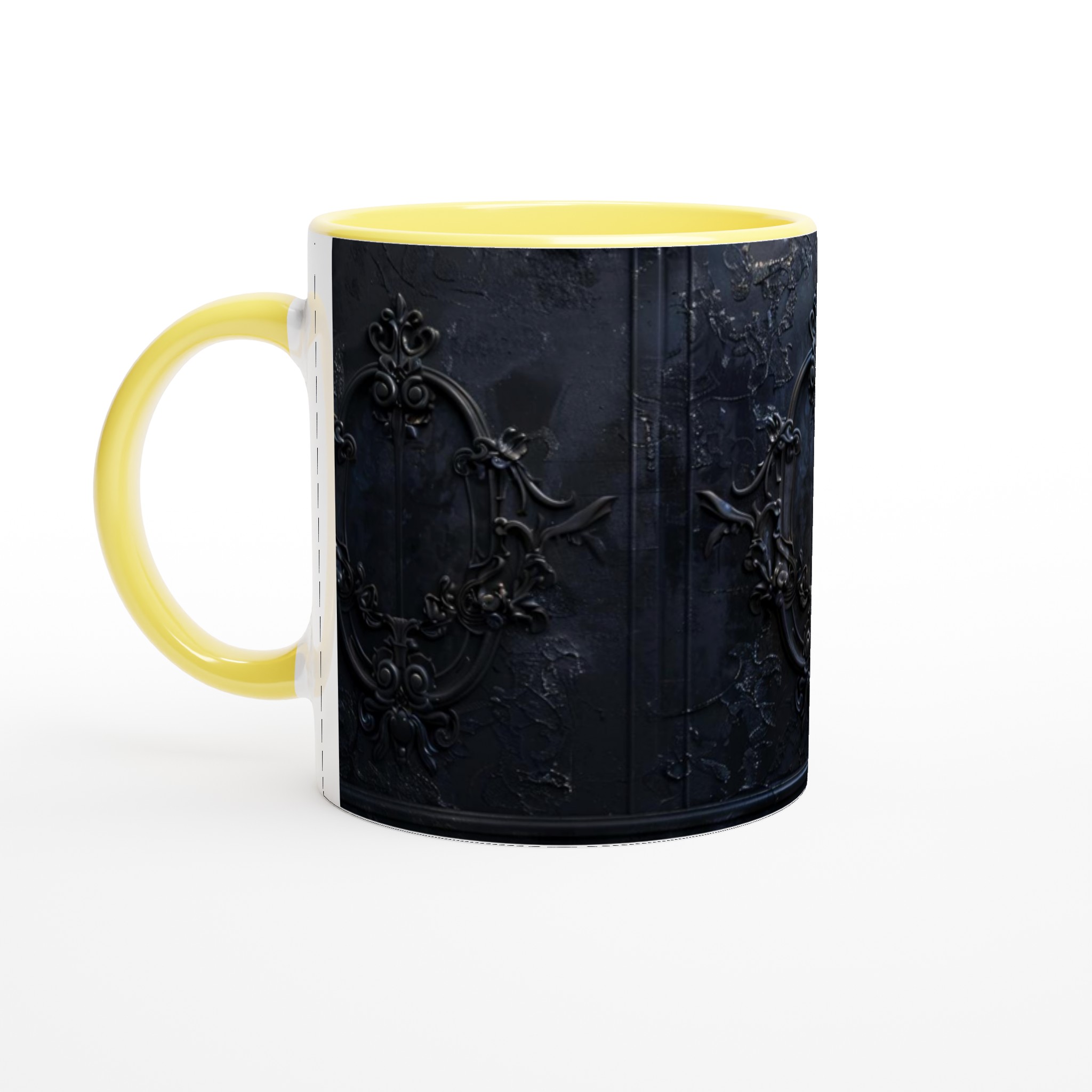 Barock Inramad Svart 11oz Keramikmugg - Skapa din drömdesign i en färg som sticker ut! 5 39508a78-9787-44e9-940e-3f0bd8d41fa6