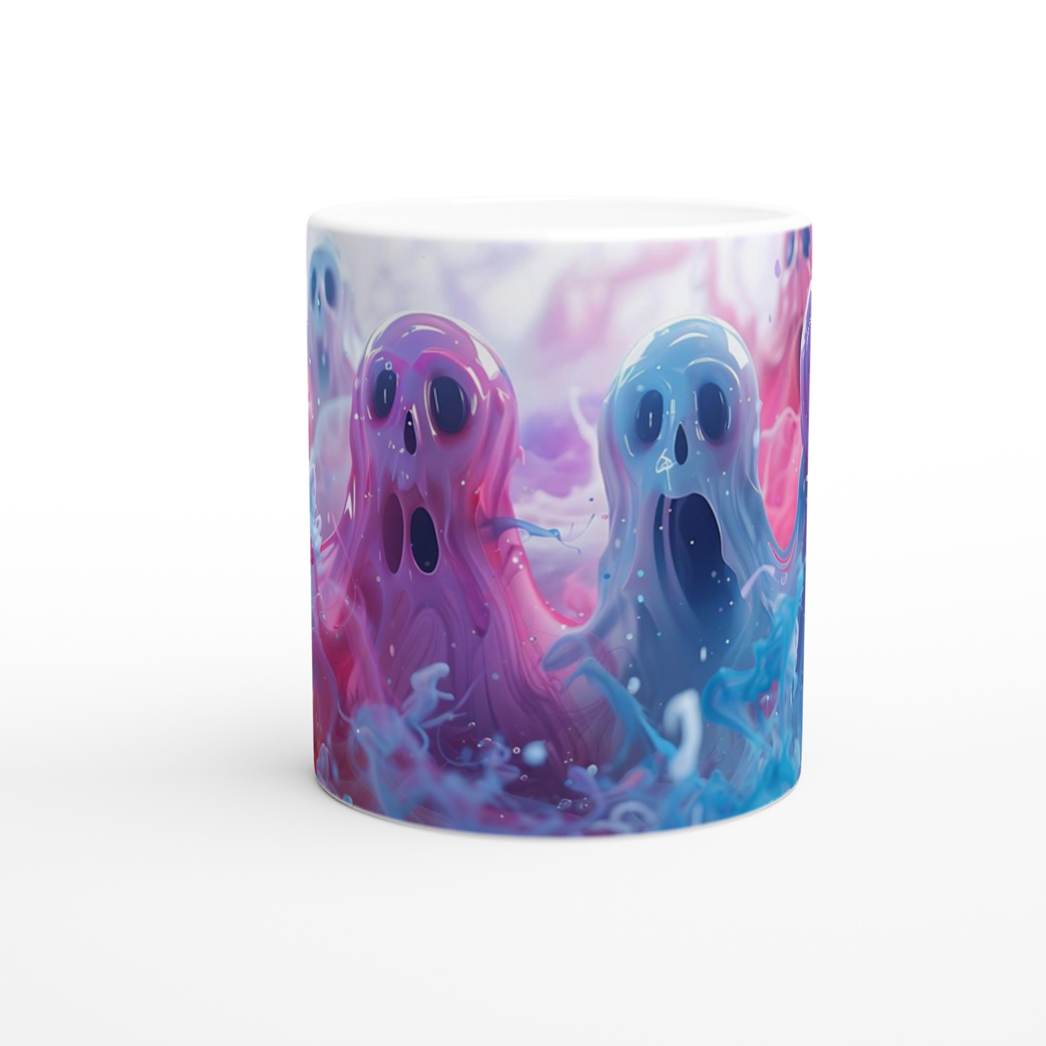 Mångfärgad Spökmugg i Keramik – 11oz Rolig Design i Flera Färgval 8 39ae3f15-be70-4f49-8778-6d5da685330f