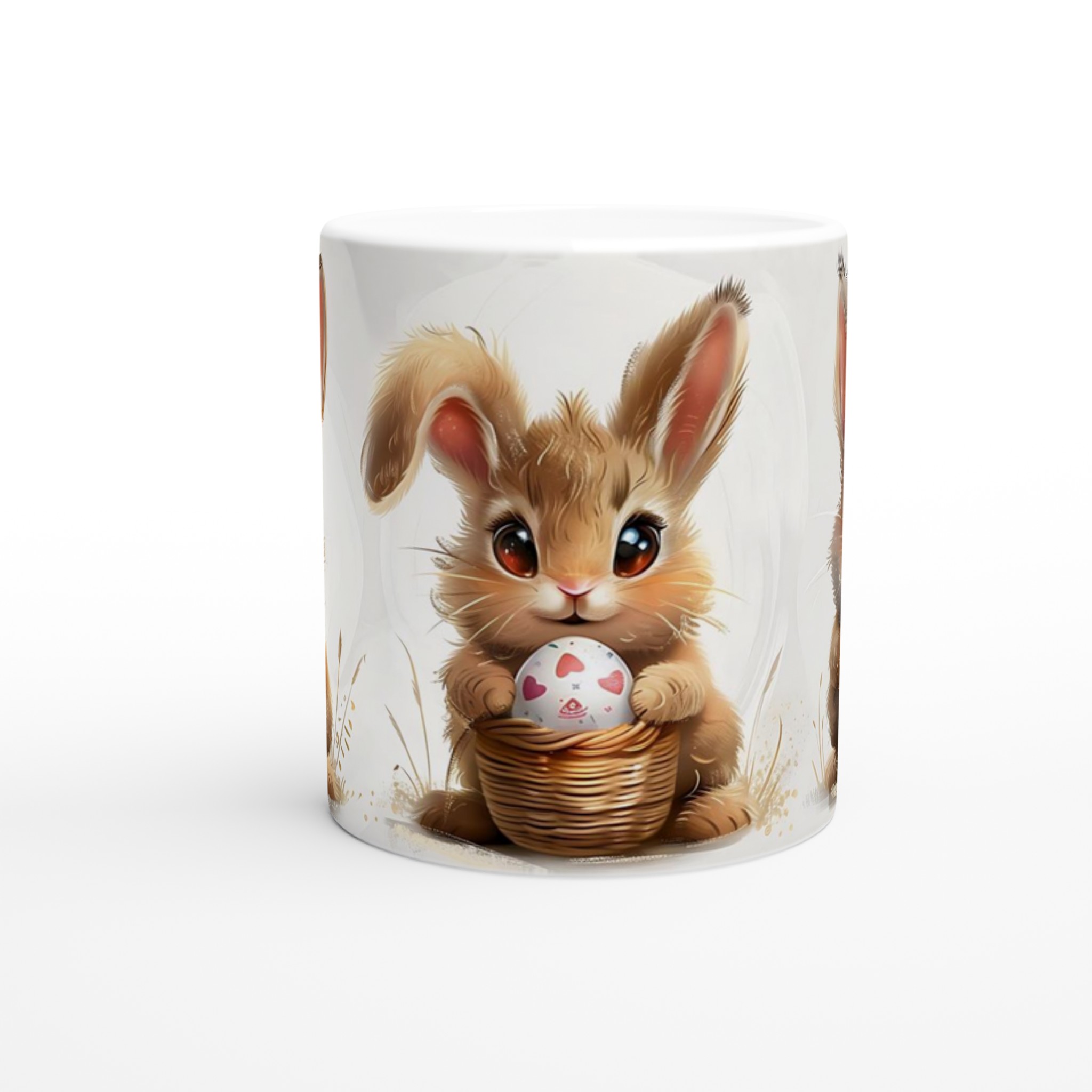 Påskharar med ägg – Söt 11oz Keramikmugg i ditt val av sju färger 8 39b800bb-c468-4c28-bc82-b20f3e015fac