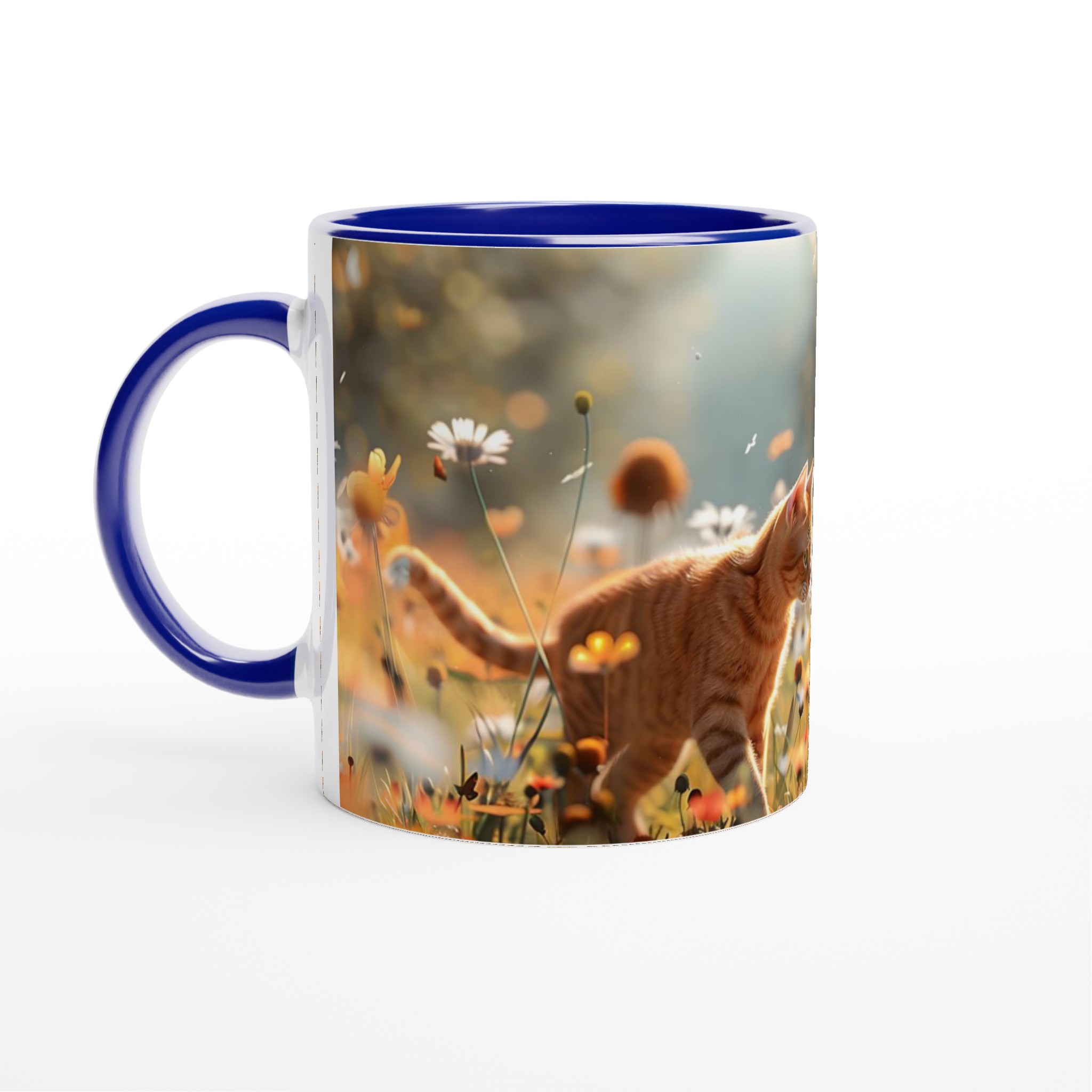 Katt & Fjäril - Magisk Keramikmugg i Solnedgångens Färger 4 39c2ec53-0259-437d-9602-e82c66d463bd