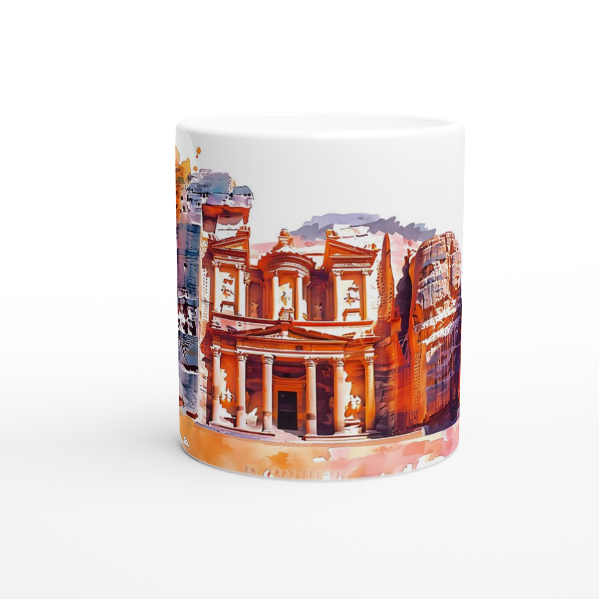 Petra Watercolor Inspiration – 11oz Keramisk Mugg i ditt val av 7 färger 8 3a5f9688-fc19-44ab-91ad-7aac7b6f746a