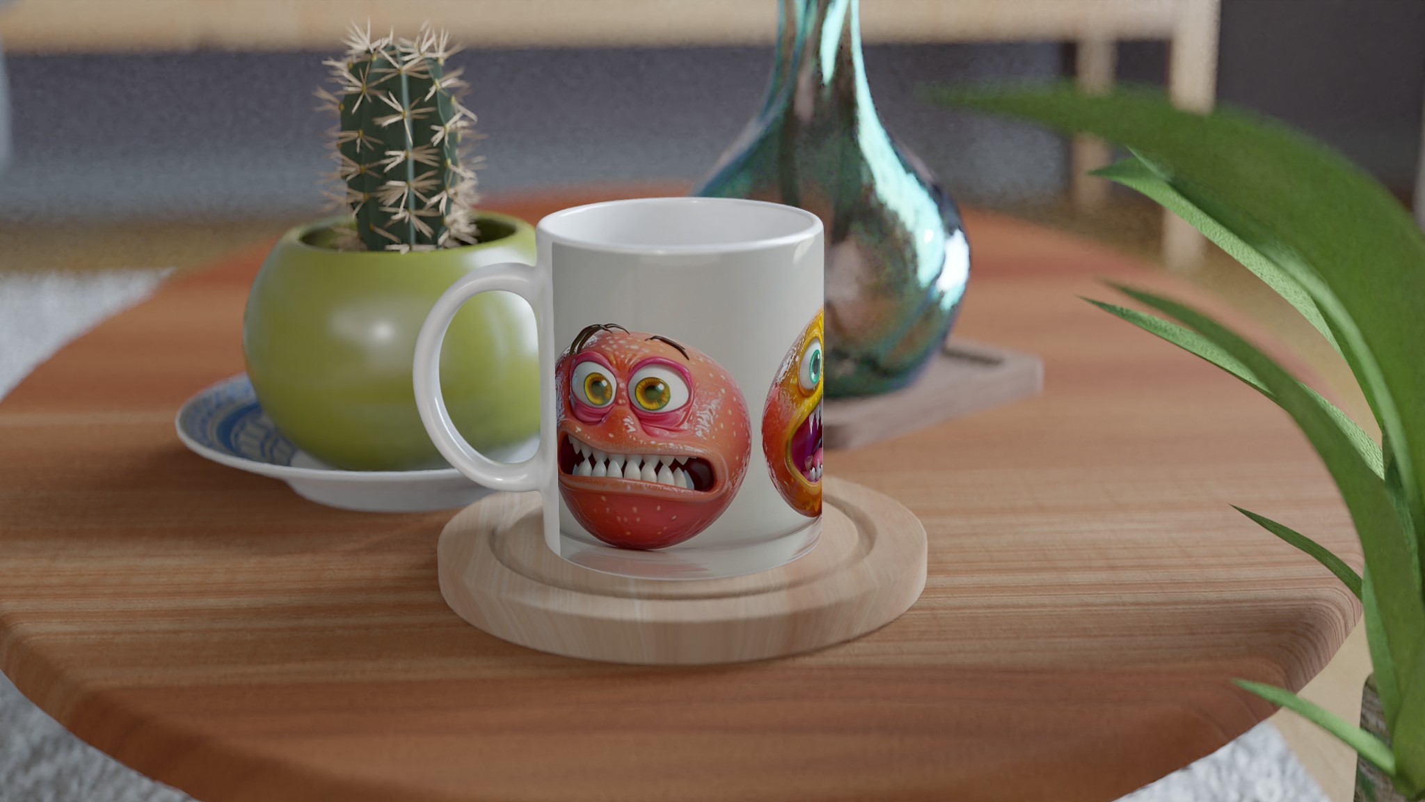 Humoristiska Monster Mugg – Uttrycksfull 11oz Keramikmugg i valfri färg 9 3a6da64c-ee05-4bd9-a5b4-39bd5c736250
