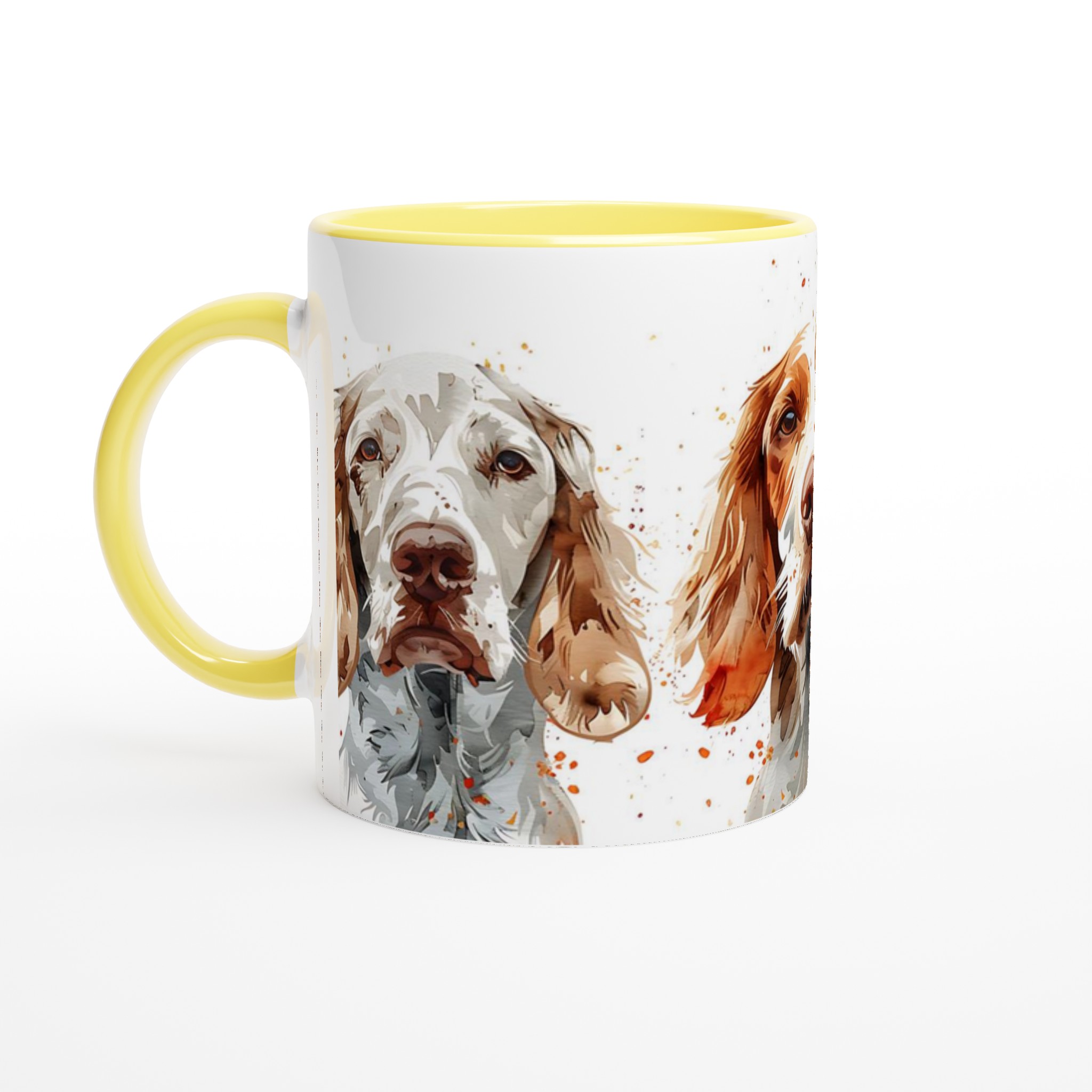 Vattenfärgs-Spaniel Keramikmugg – Perfekt för hundälskare i sju färger 3 3a6ffb32-2edc-42ff-95f1-3426c463faf2