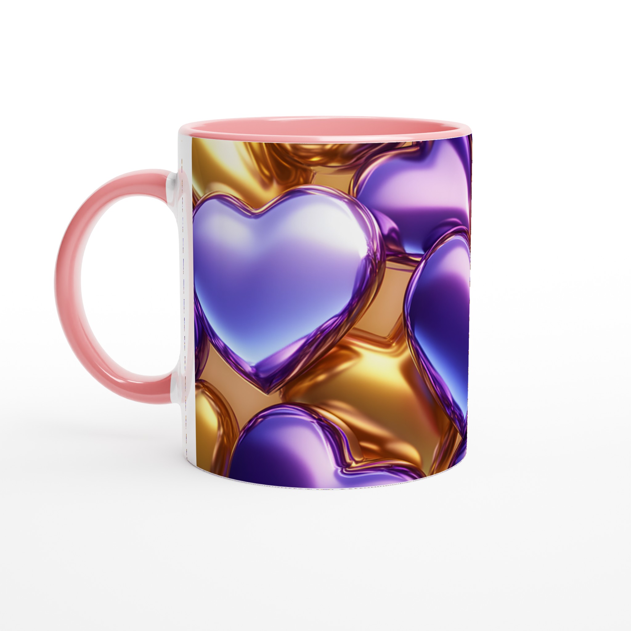 Kärleksmugg 11oz – Välj din glänsande färg i Keramik (Vit, Gul, Rosa, Grön, Röd, Svart, Blå) 6 3a728821-887e-4918-a263-81113b106dba