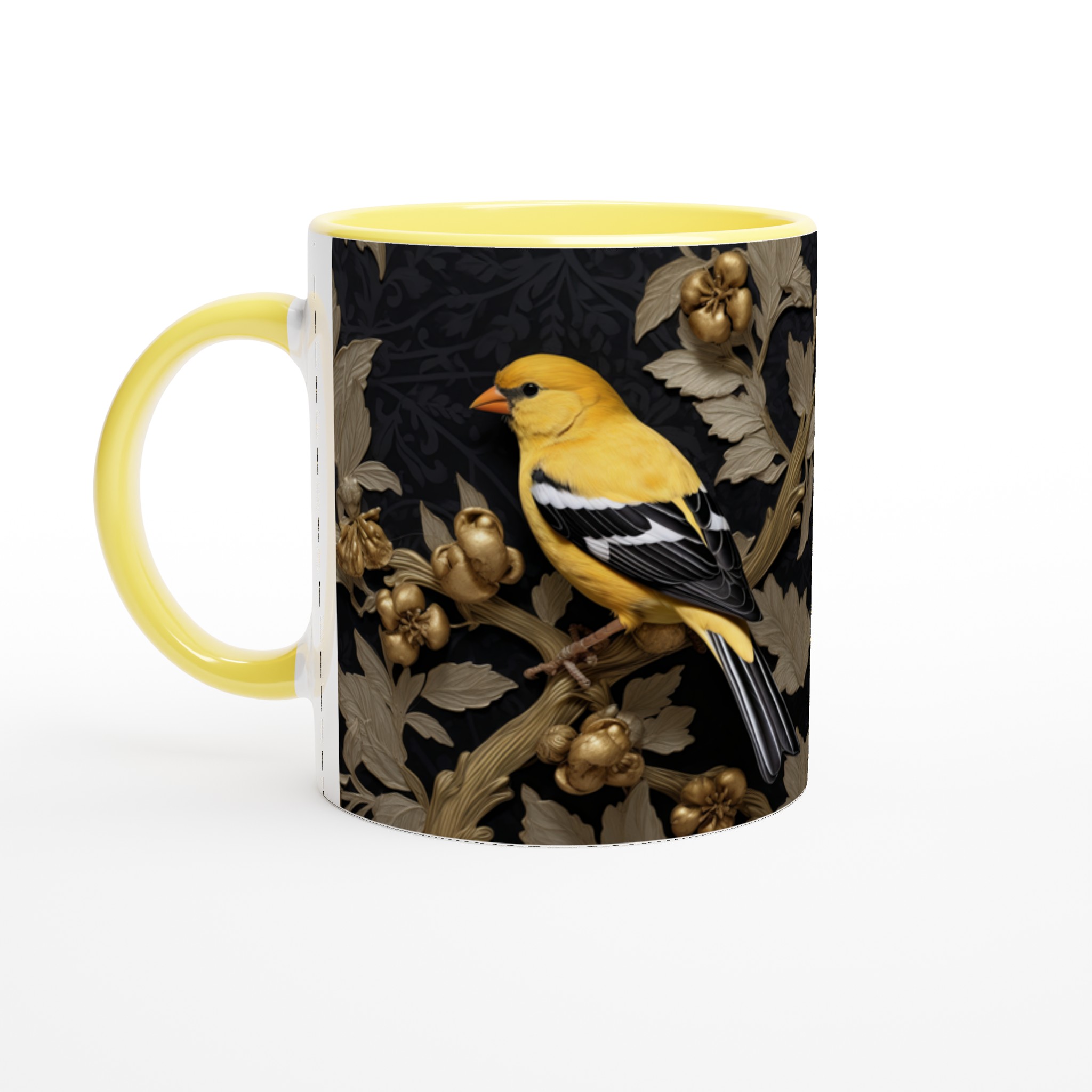 Guldfågel Lyxmugg – Konstnärlig Keramisk Kaffekopp med Exklusiv Fågeldesign, Välj din Färg! 5 3aa94831-6ab2-4242-816a-226ae2451c20