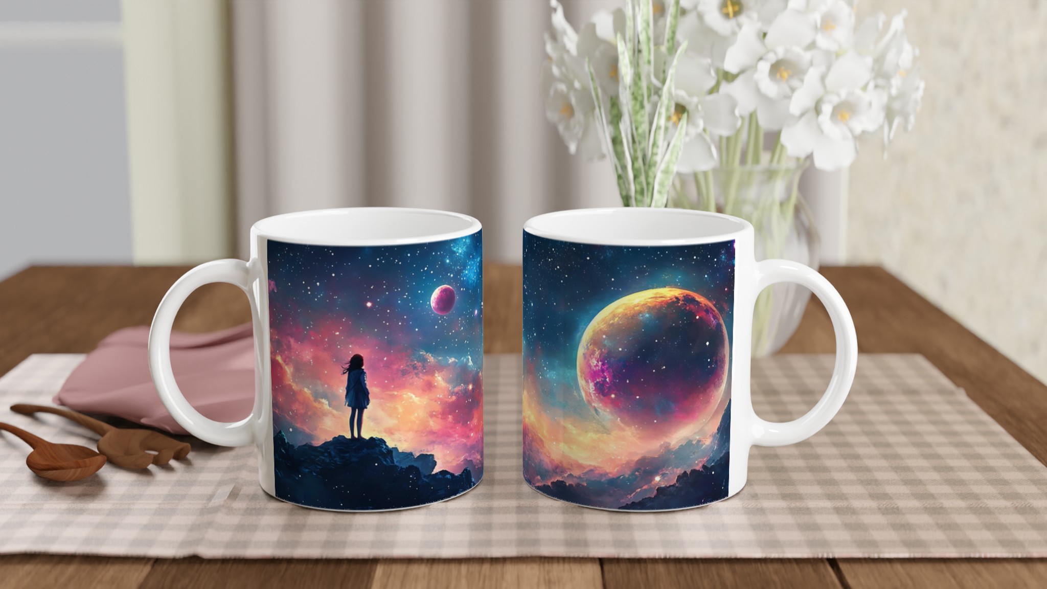 Cosmic Wonder Keramikmugg – Utforska Världsrymden med Varje Sipp, Välj Bland Flera Färger 10 3b28fa49-b6bd-42aa-b0d3-a61d3745bedd