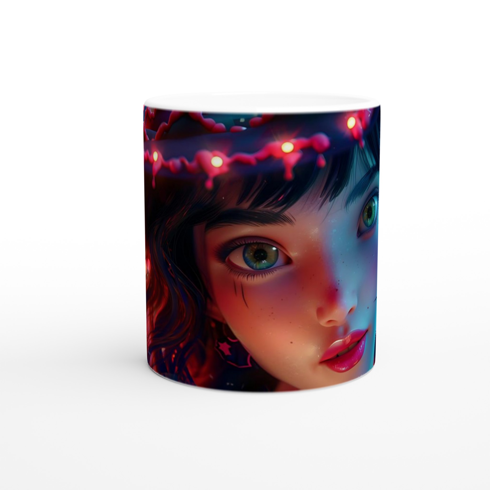 Neon Witch Mug: En förtrollande 11oz keramikmugg i ditt val av sju magiska färger 8 3b61d0fb-0da6-46b6-b8c6-85efdc2731a4