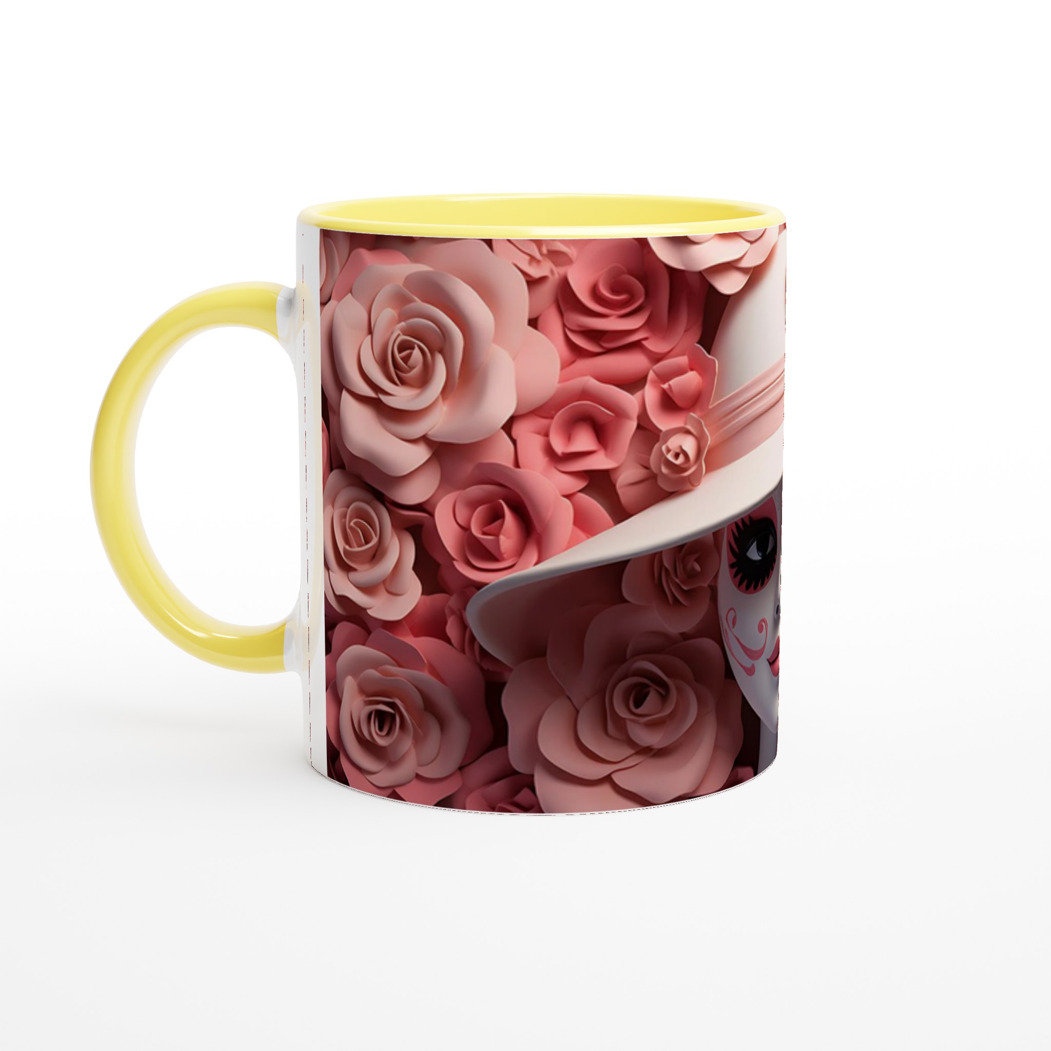 Rosa Socker Skalle Keramikmugg – En touch av elegans och mystik för din fikastund, välj din färg! 5 3b62fc42-b66a-40df-ba46-17643558d9bf