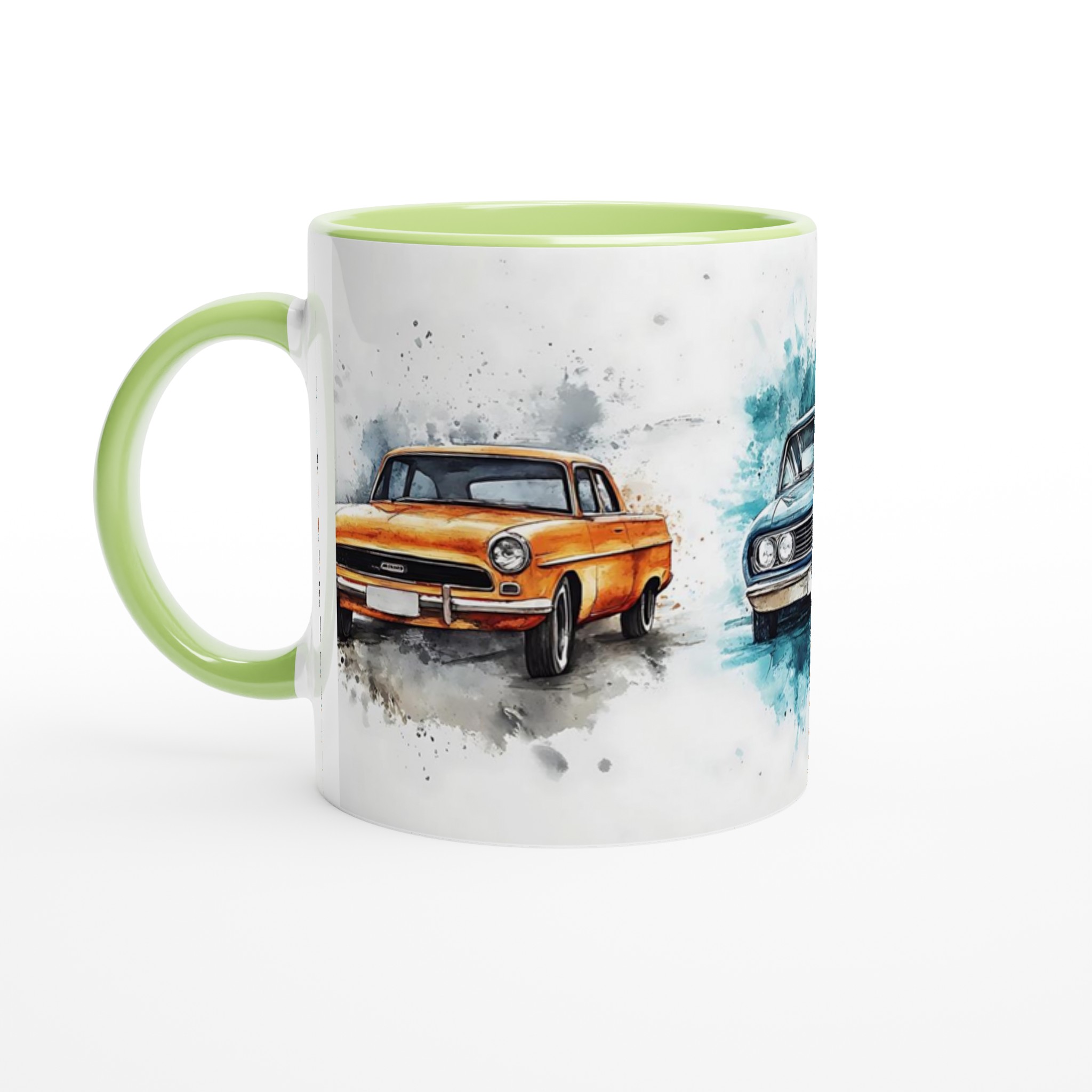 Klassiska Bilar Akvarell Mugg – Välj din favoritfärg! 6 3c885638-0776-42a0-b34d-afbd428902a8