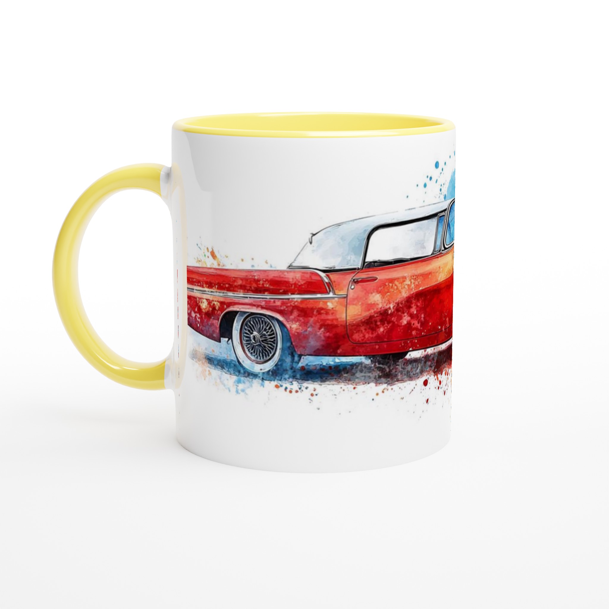 Retro Road Trip: Konstnärlig Klassiker Mugg – Välj din Färg för en Personlig Touch! 3 3c8b35c9-ae12-4bbd-a7d7-68b8c9db9349