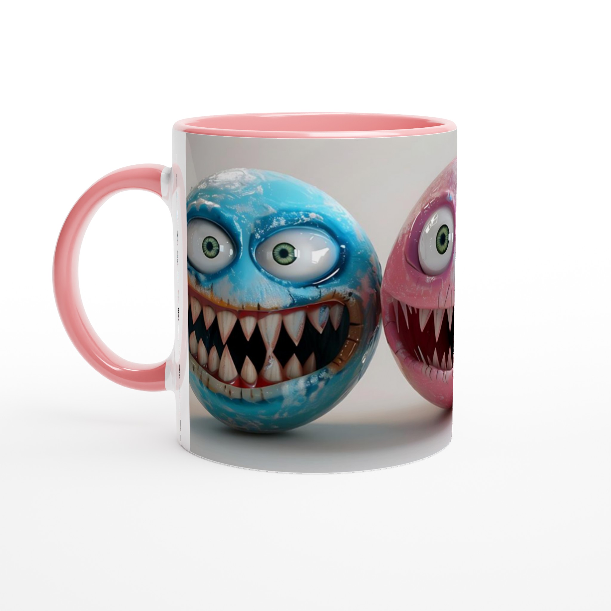 Mångfärgad Monster Mugg 11oz – Unik Keramisk Kaffekopp med Karaktär 4 3cbe359d-c957-4607-b949-dcdb805528b3