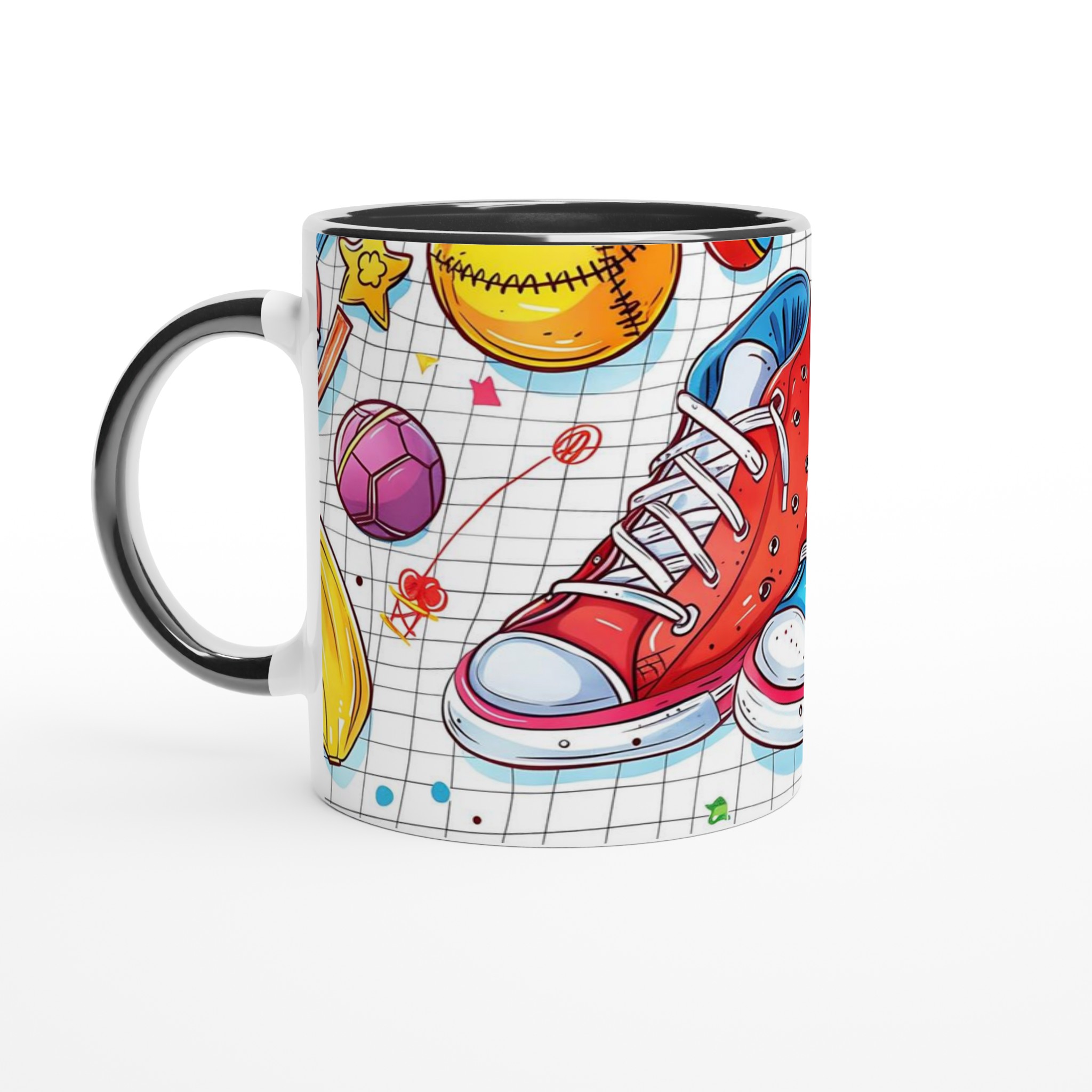 Retro Sporty Sneaker Mugg – Lycklig Barndomsnostalgi i Färg! 7 3d0e77b5-7815-47c2-9ef4-b44857d40ea2