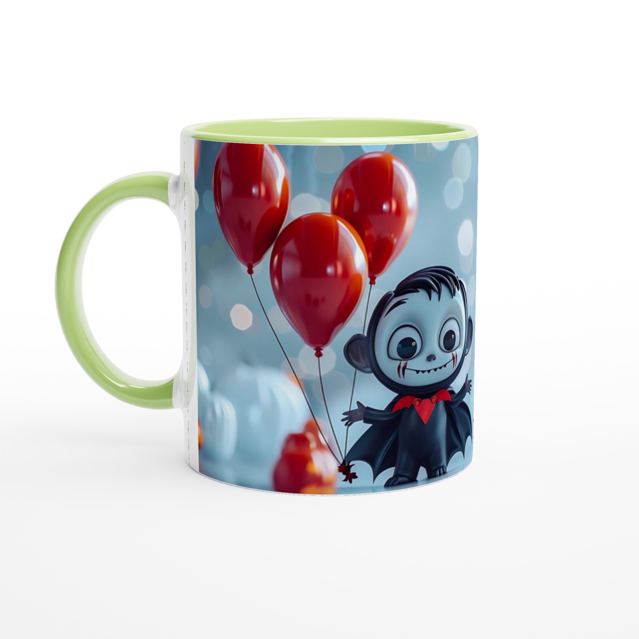 Söt Liten Vampyr Mugg – Perfekt för Halloween & Mysiga Stunder, Välj din Färg! 3 3d551f23-2fcc-46b4-9f17-6a5b0fd343ee