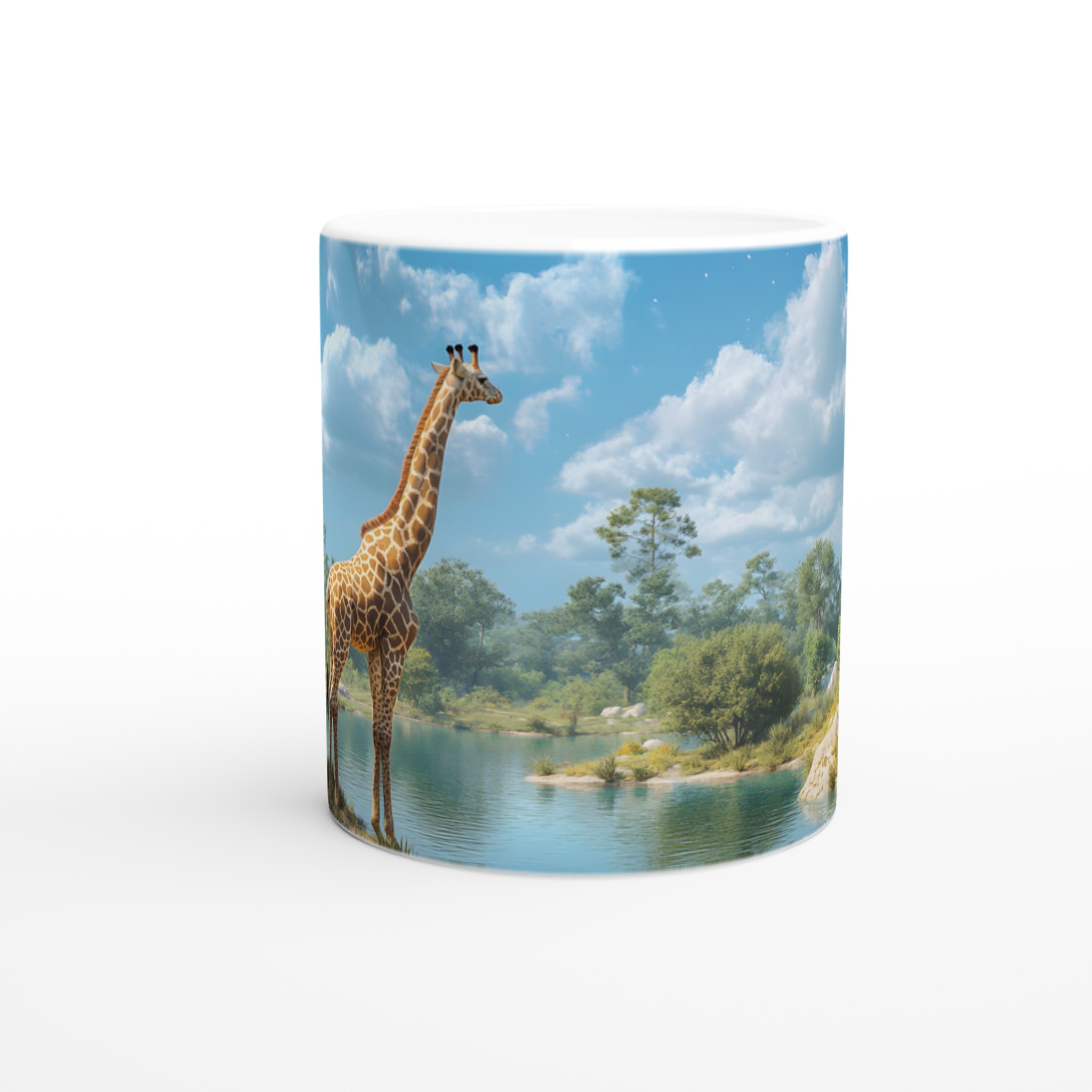 Giraffe Safari Mugg – Levande Djurmotiv på Keramikmugg i Flera Färger 8 3d6c5f70-72a7-4c69-a831-f5d94277b2f4