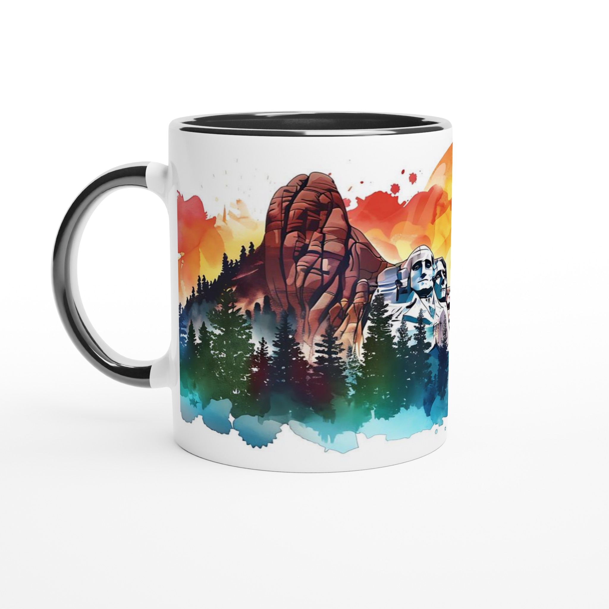 Historiska Monument i Akvarell 11oz Keramisk Mugg – Konstnärlig Design i Flera Färger 7 3d740c85-389a-4bf5-a588-3553d1ac27e7