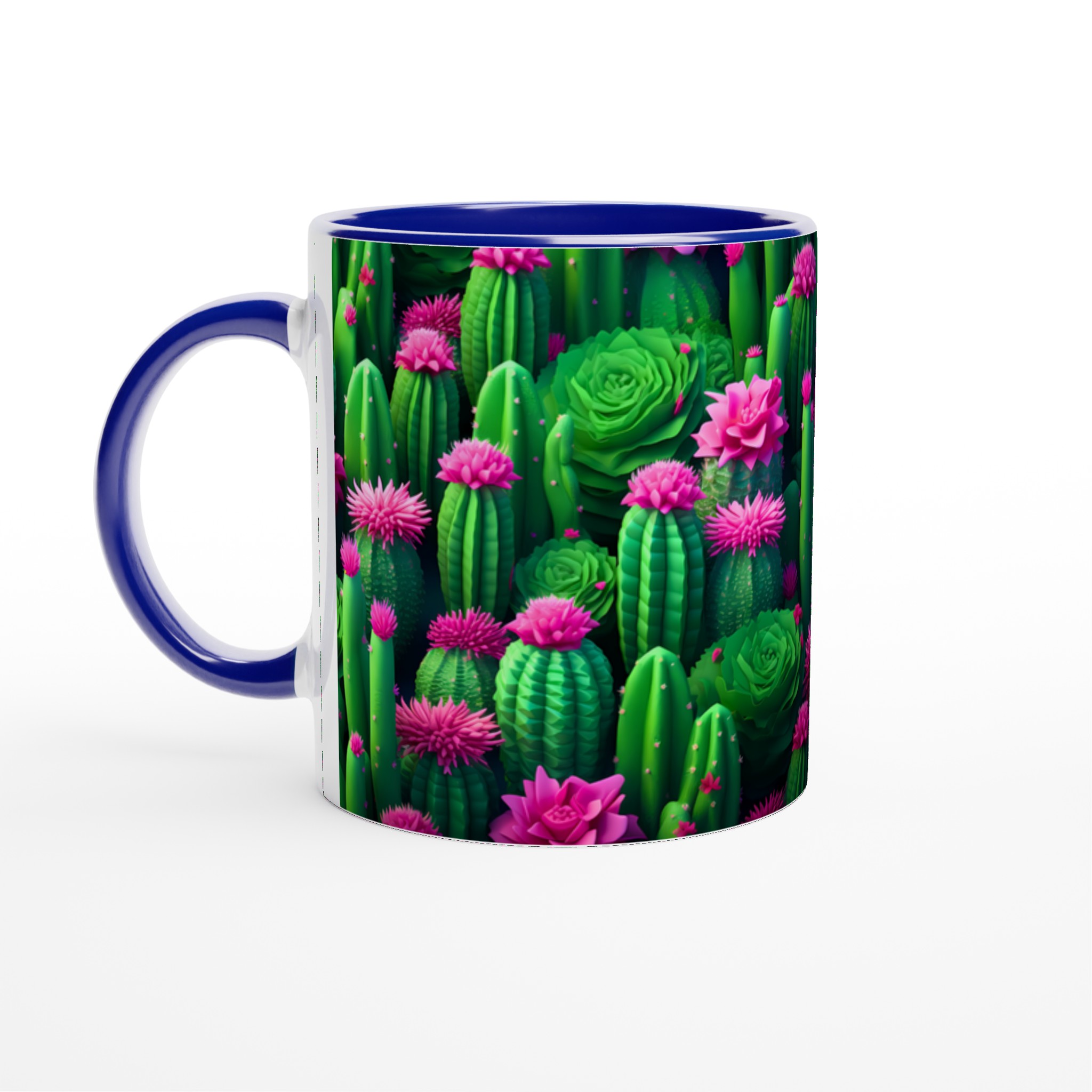 Kaktusblomster Mugg – Levande Rosa & Grön Design i 11oz Keramik 4 3db2c47b-35ec-4052-aa88-fbe29f8a529d