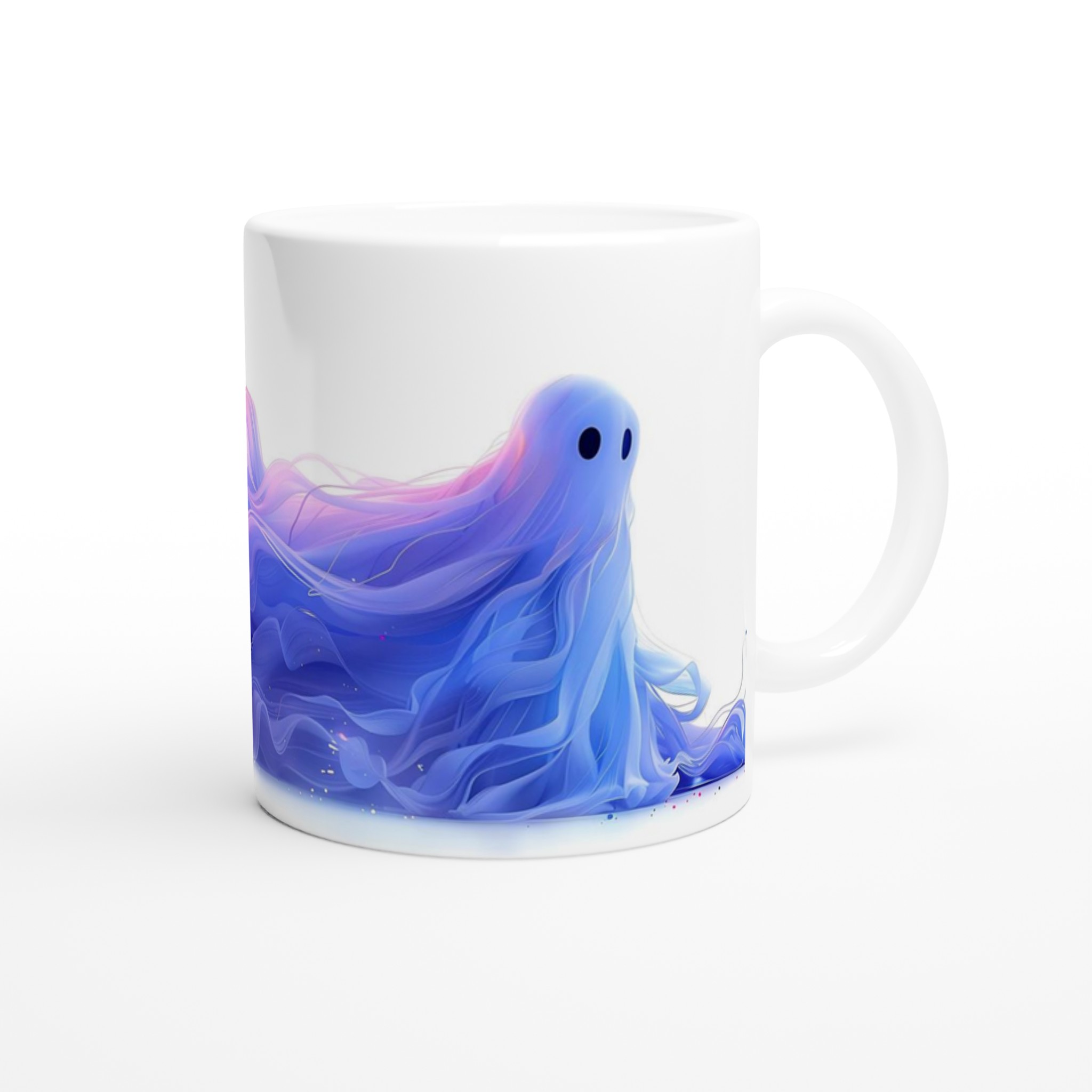 Mystisk Pastell Vågor 11oz Keramisk Mugg – Drömsk Design i Rosa och Blått för Kaffe & Te 9 3df7e5f7-41dd-4fc1-b20d-4aff6634674c