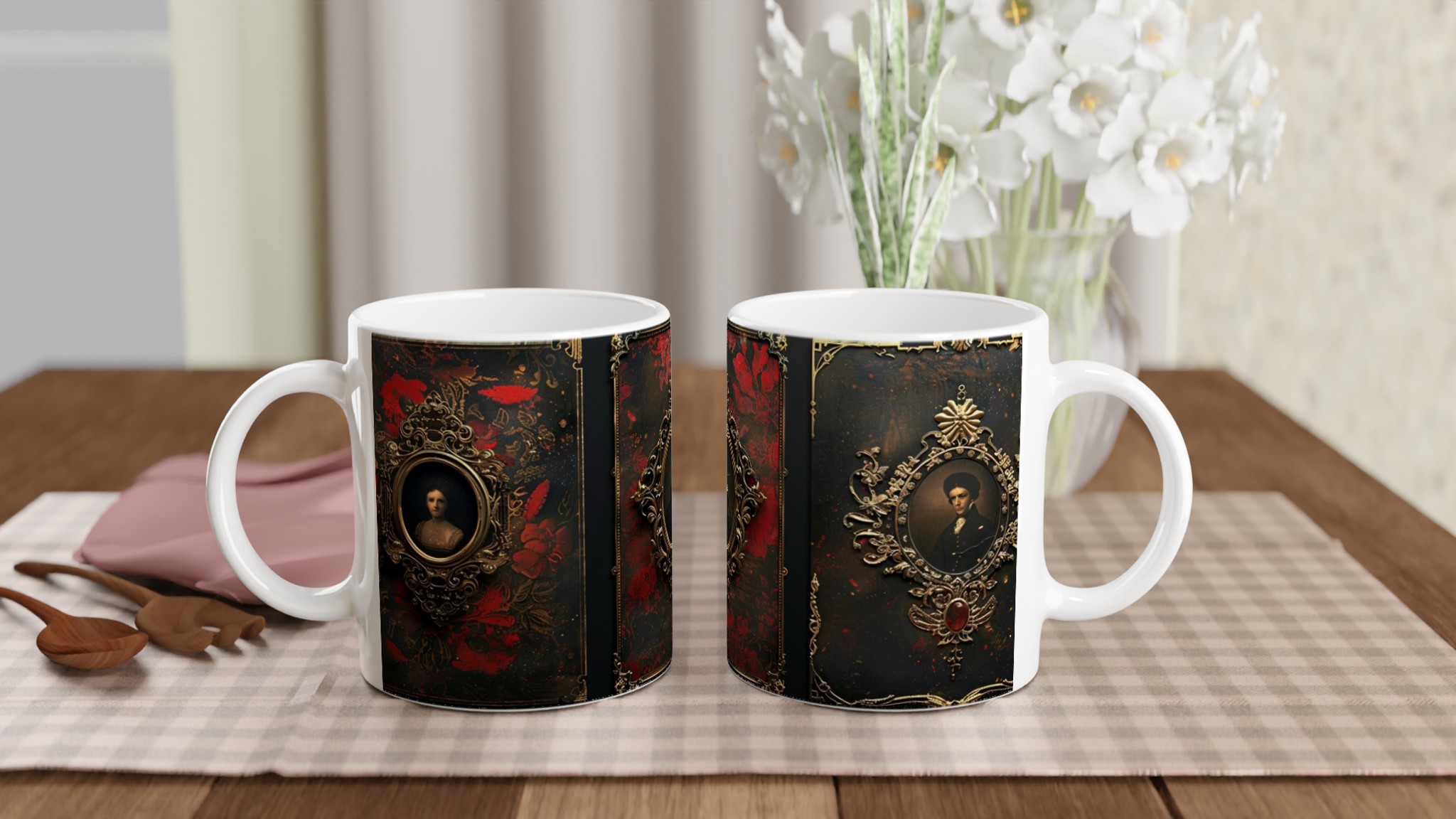 Gotisk Barock Mugg – Välj din färg! 10 3e59de98-94e1-40c6-b9b2-6ebdb2ab29c9