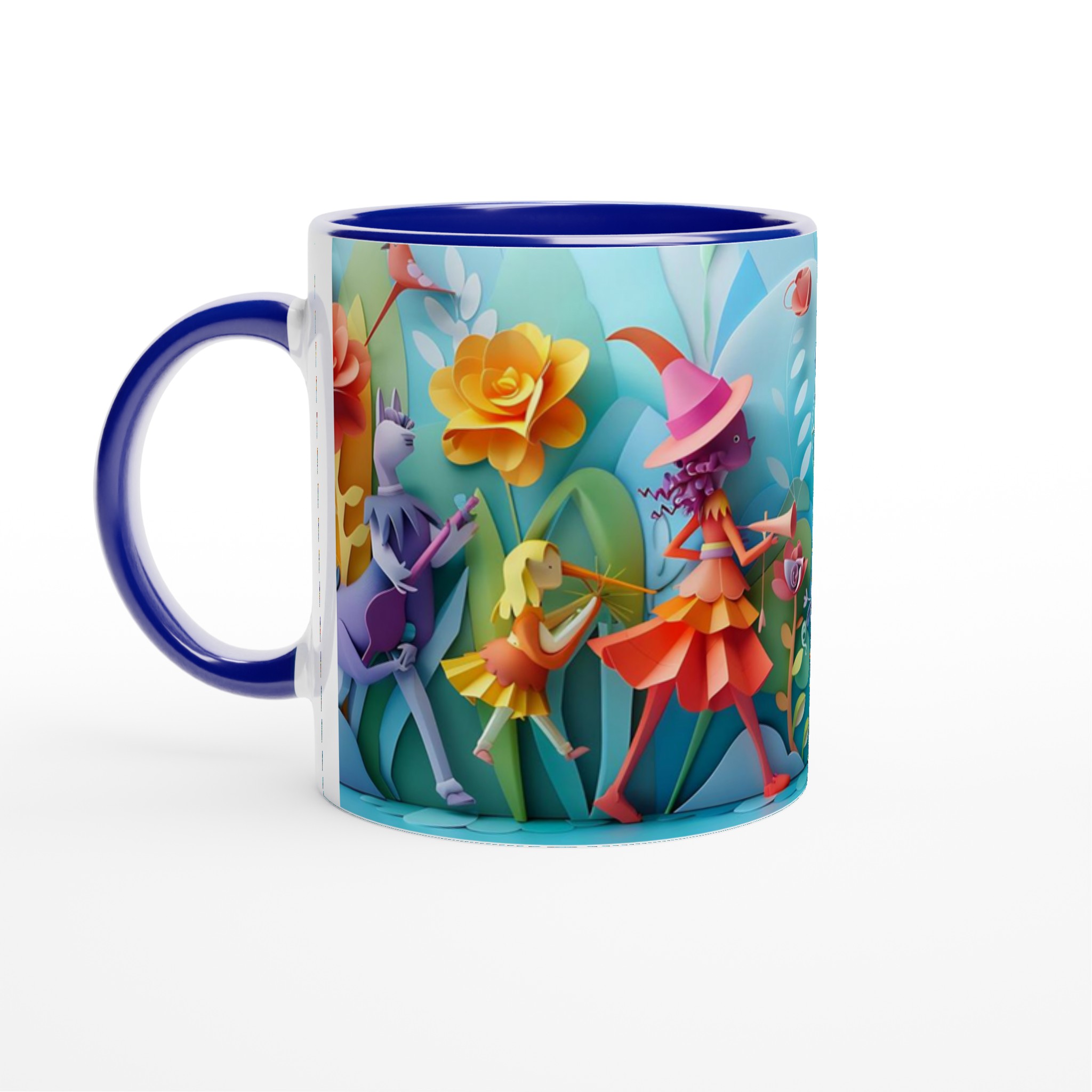 Magical Papercraft Fantasy Mugg – Kaffekopp med lekfull design, finns i åtta livfulla färger! 4 3e5dfdb4-4083-41c3-9ca7-07f891ed1efd