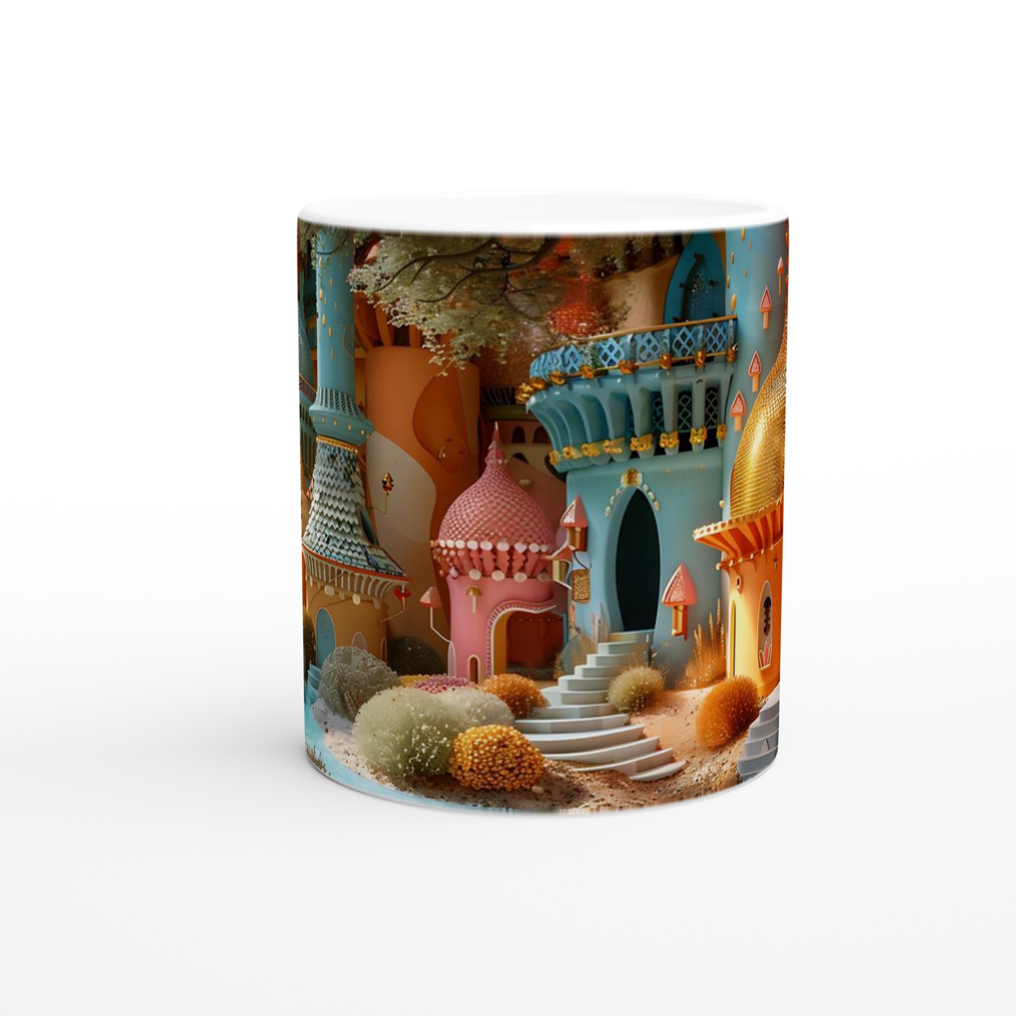 Fantasislott Mugg – 11oz Keramisk Kaffekopp i Välj Själv Färg 8 3f469f0c-9418-4568-9a8c-63937a45a4f5
