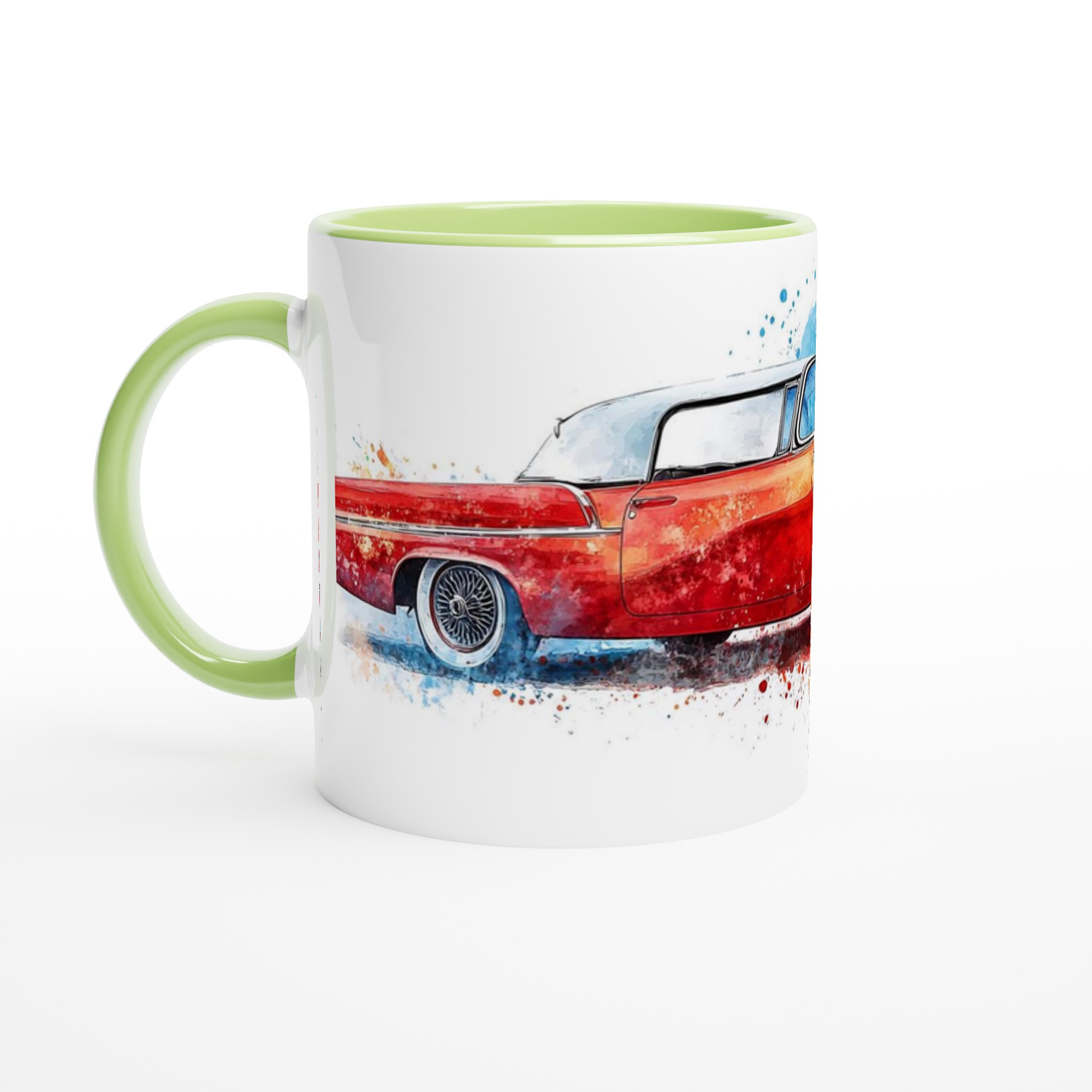 Retro Road Trip: Konstnärlig Klassiker Mugg – Välj din Färg för en Personlig Touch! 6 3f74c3be-4c9e-47c0-bc7c-0cfba47132ec
