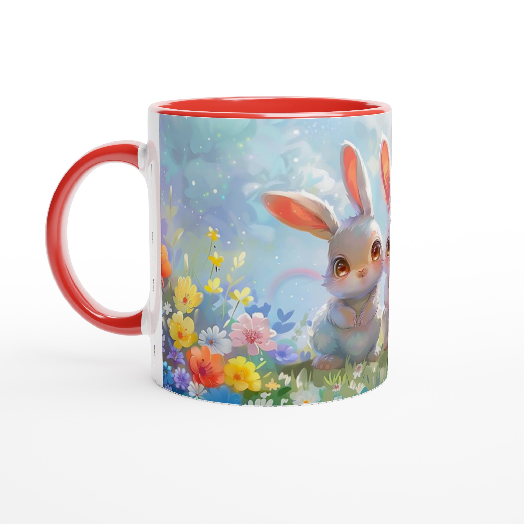 Söta Påskkaniner Keramikmugg - 11oz, Välj bland 7 Livfulla Färger för En Magisk Kaffestund 2 3fdd52d6-85fc-4634-a66a-c26ff41bed8a
