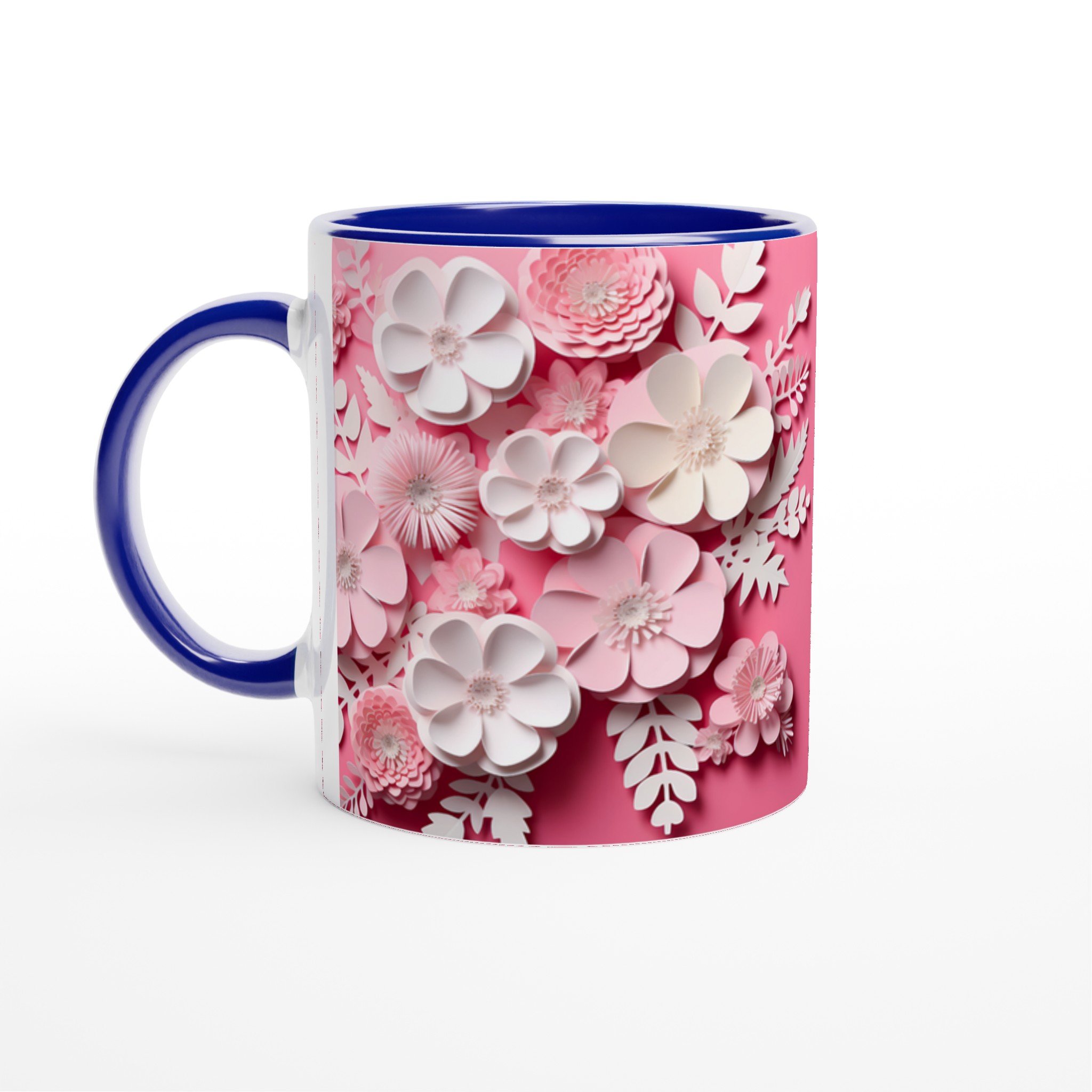 Pastellblomster Mugg - 11oz Keramikmugg i din Favoritfärg 4 3fe04d56-fc4f-4c4f-8bb7-3ed7823af1b1