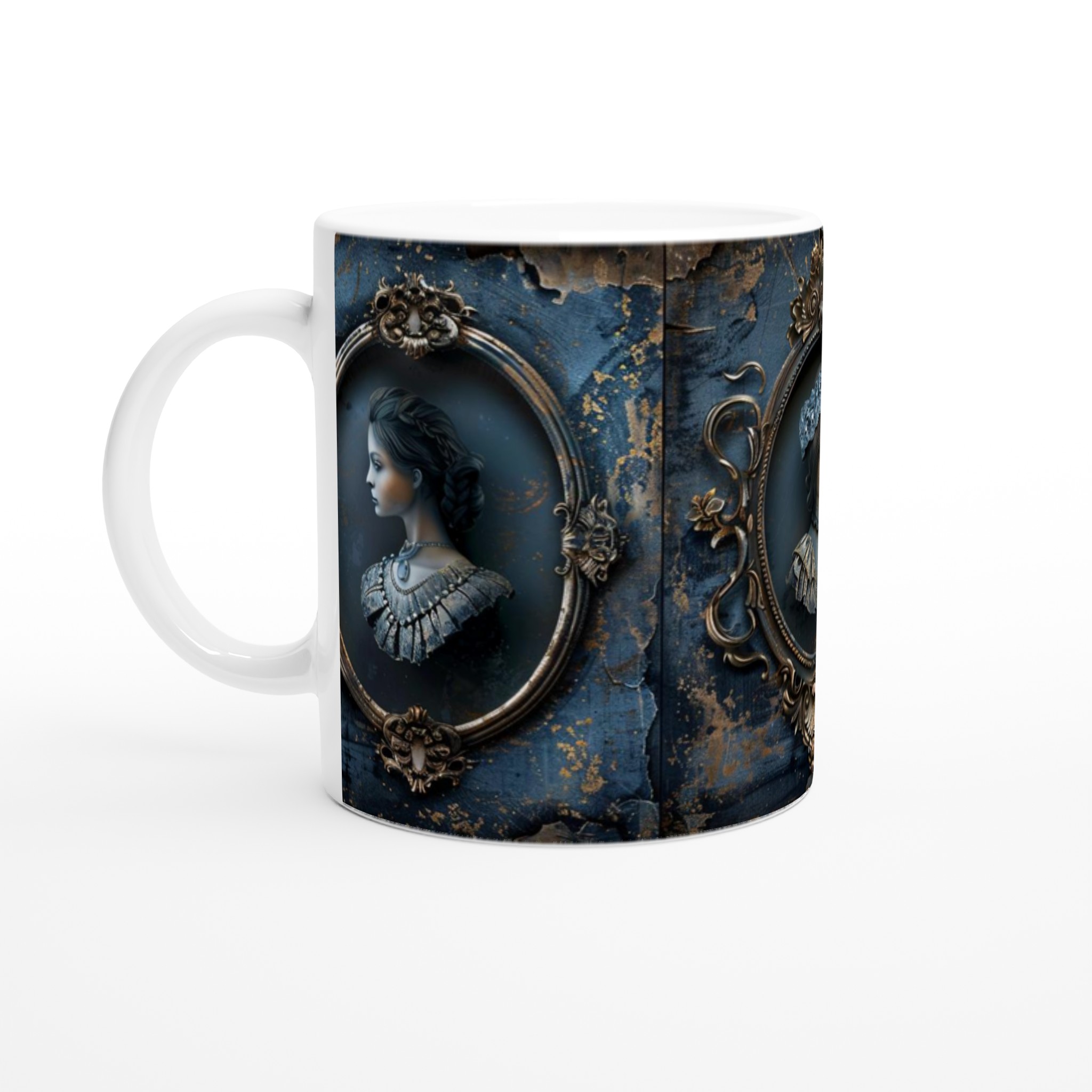 Baroque Elegans Keramikmugg - 11oz Lyxigt Konsttryck i Antik Stil 1 402f268c-6b80-4f7f-9f5b-7b6b90dca229