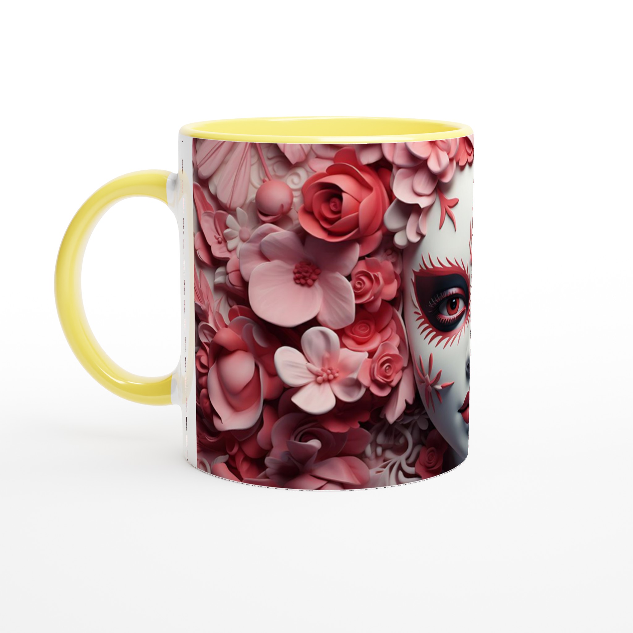 Förförisk Flora 11oz Keramikmugg – En Skönhet att Avnjuta, i Ditt Val av 7 Livfulla Färger 6 403a0b28-c4df-4ac8-91fa-7993f2b9ad45