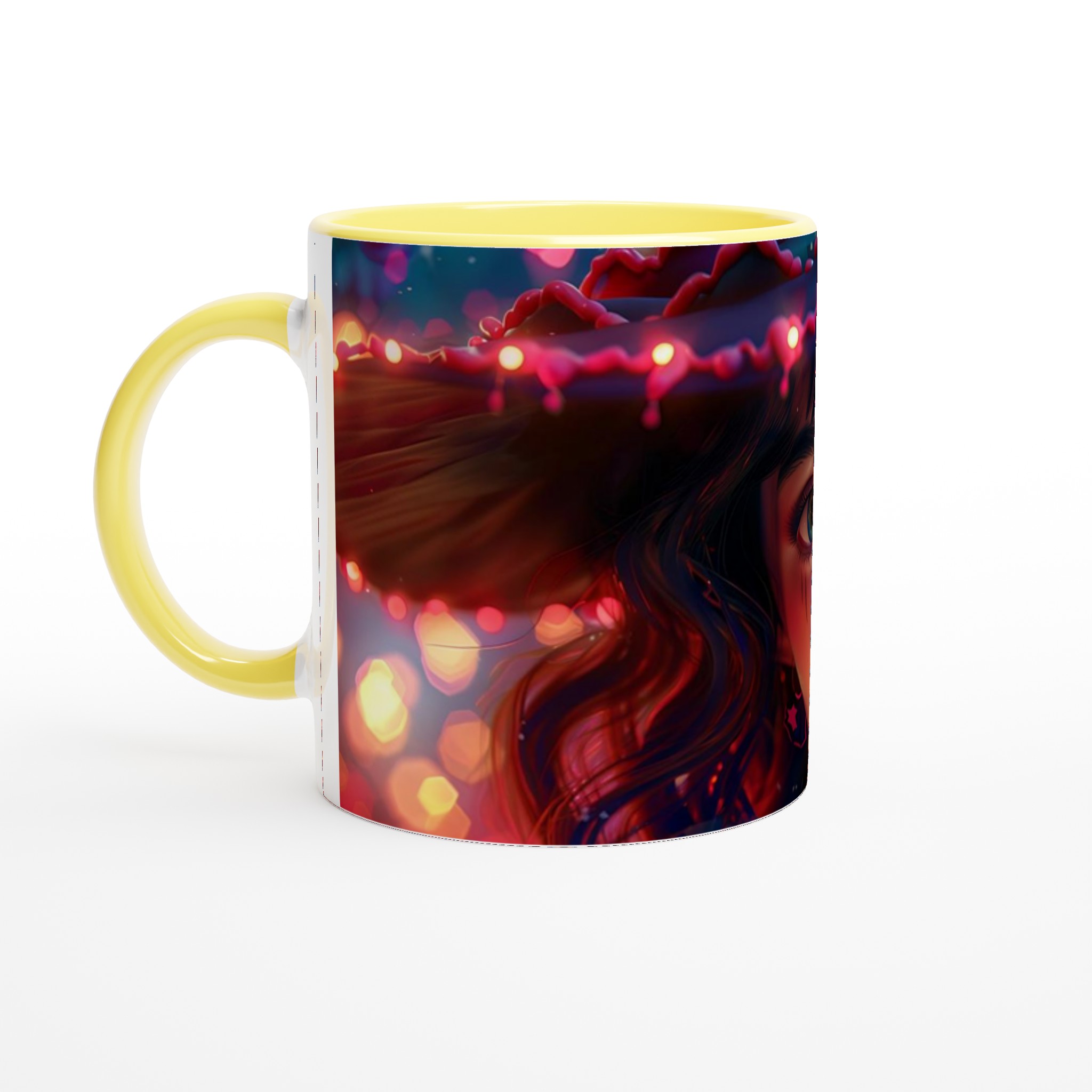 Neon Witch Mug: En förtrollande 11oz keramikmugg i ditt val av sju magiska färger 5 409a47d7-b33a-4766-abbe-5261e808ff15
