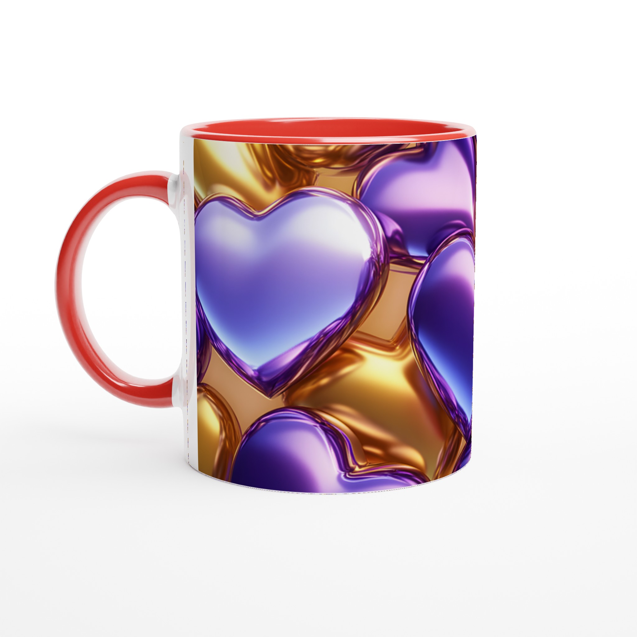Kärleksmugg 11oz – Välj din glänsande färg i Keramik (Vit, Gul, Rosa, Grön, Röd, Svart, Blå) 2 40c993e6-ad99-4f3e-a44e-812a26fb5fc0