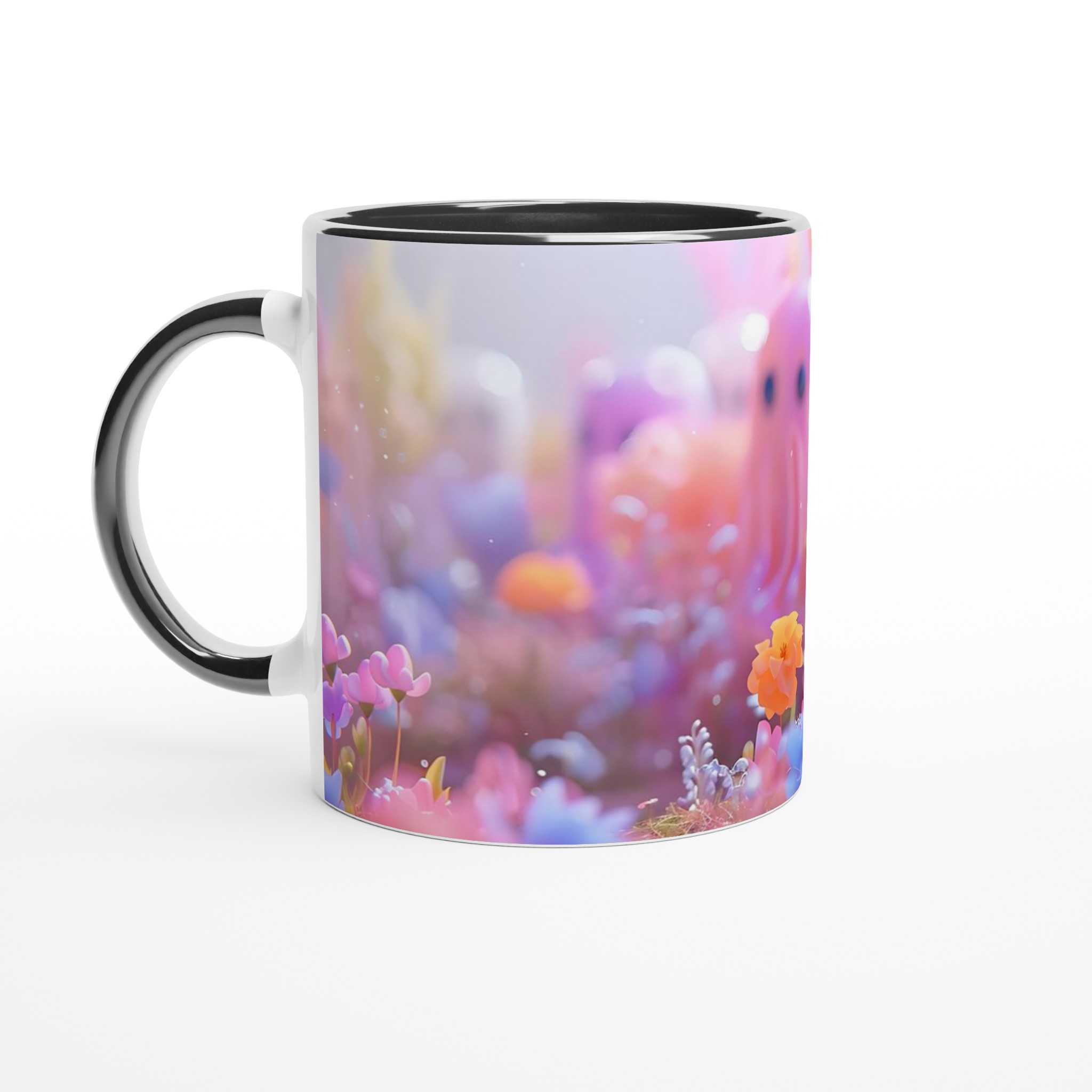 Pastel Ghost Garden 11oz Keramisk Mugg – Drömsk Design i Sju Färger 7 40da5acf-cd57-4ddf-9b8d-31cf720753b1