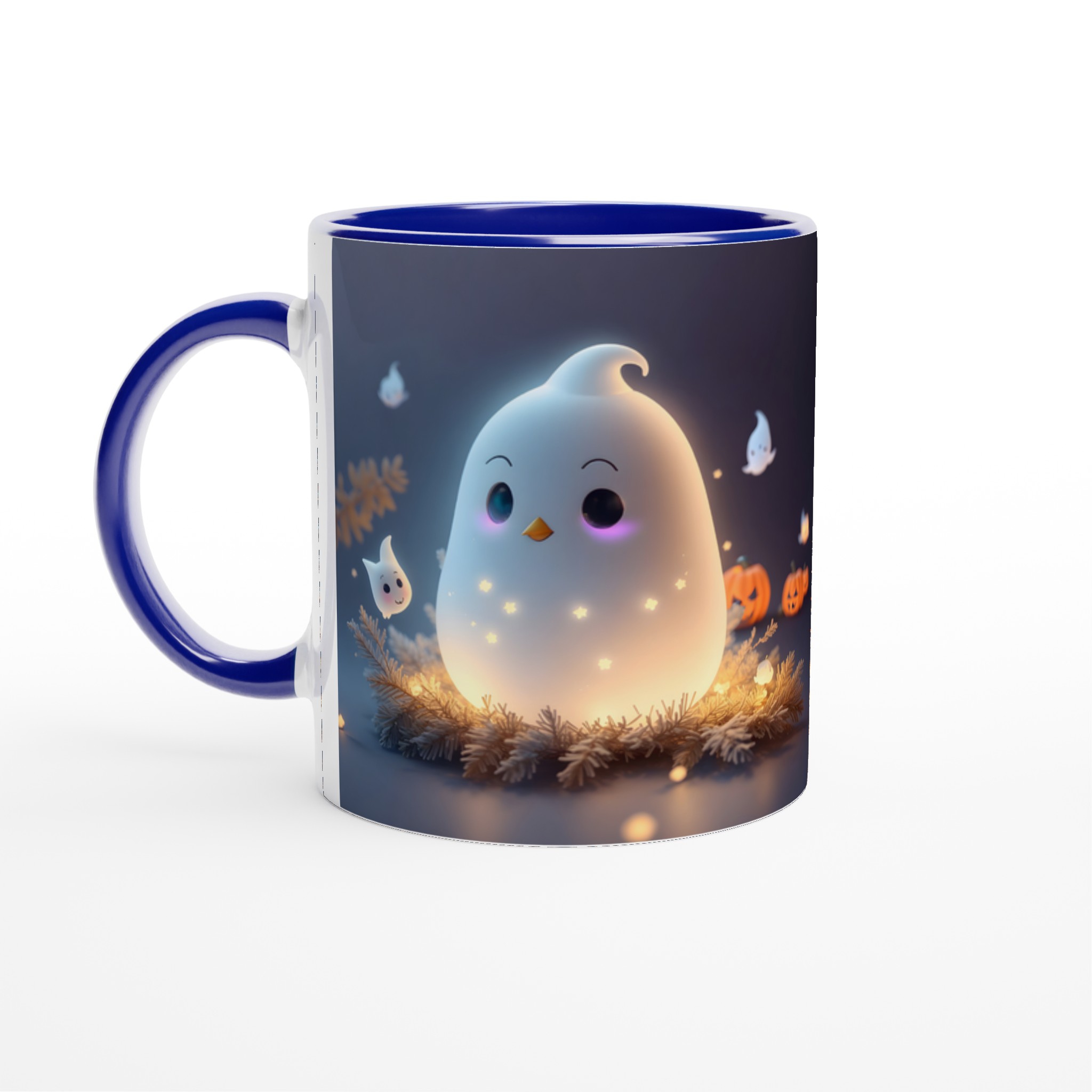 Mysig Spökmugg – Personlig Halloween-favorit i 7 färger – 11 oz keramisk mugg för kaffe & te 4 4158f73d-3b71-40a7-9901-b979728dce75