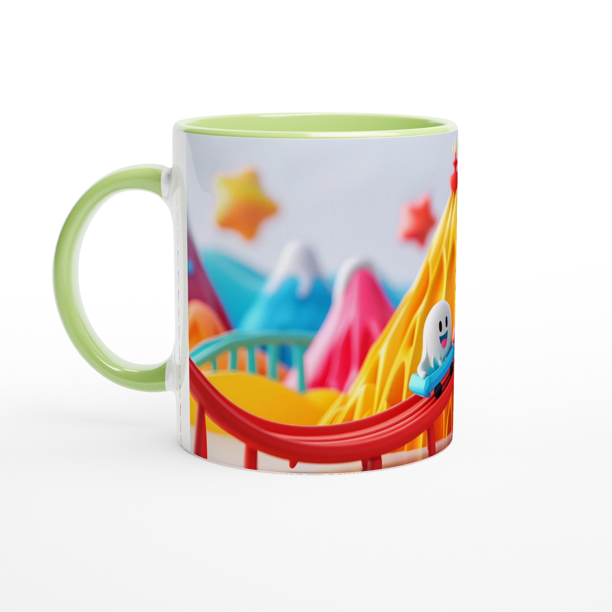 Spöklik Glädje: Lekfulla Ghost Riders Keramisk Mugg – Välj bland 7 Livfulla Färger! 3 41735923-7055-4013-9ae9-c4bbecafbd56