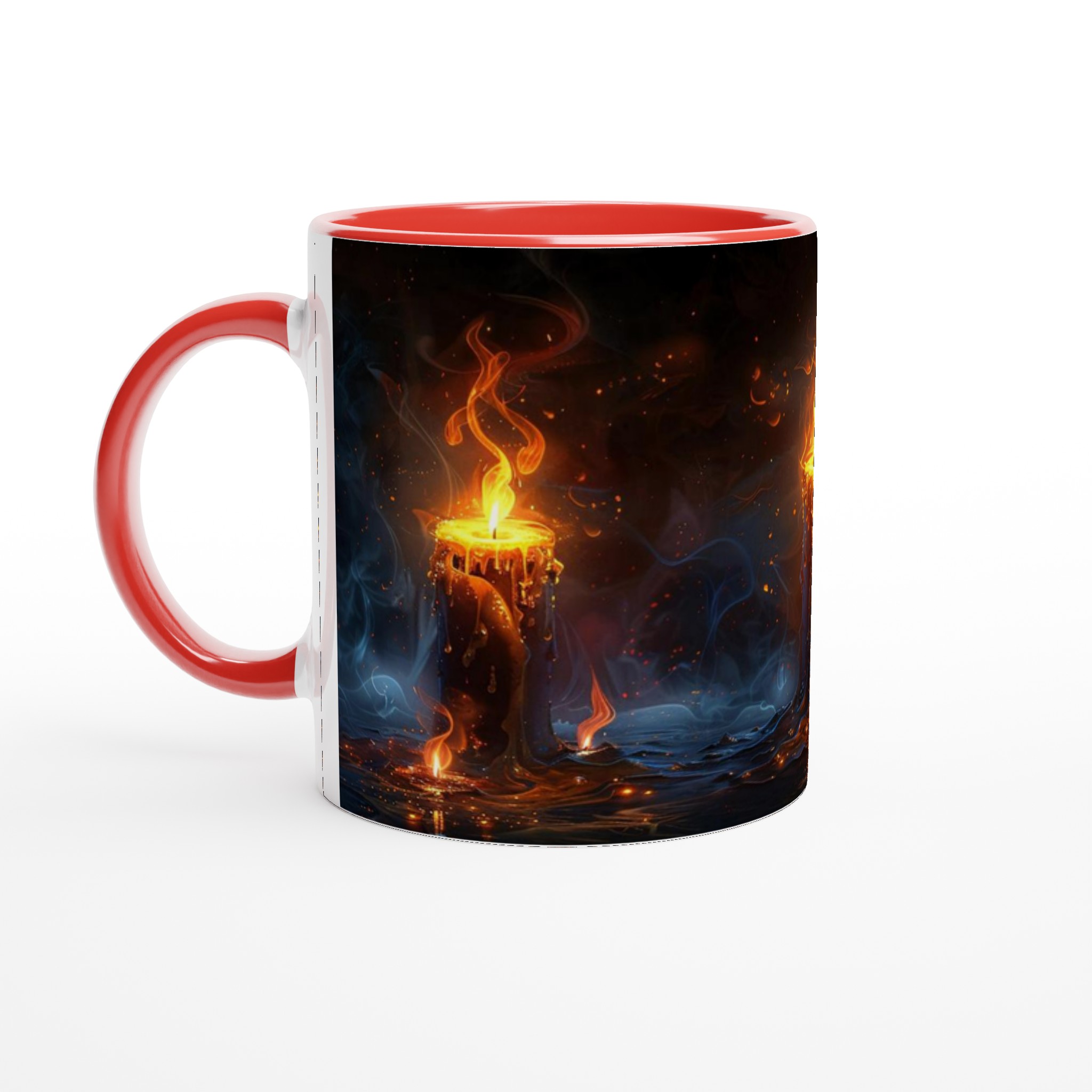 Mystisk Flamma: 11oz Keramisk Mugg med Magisk Eld & Rök-design – Välj din Färg! 2 422b4d14-926c-454c-8f3e-d7c508c327c0