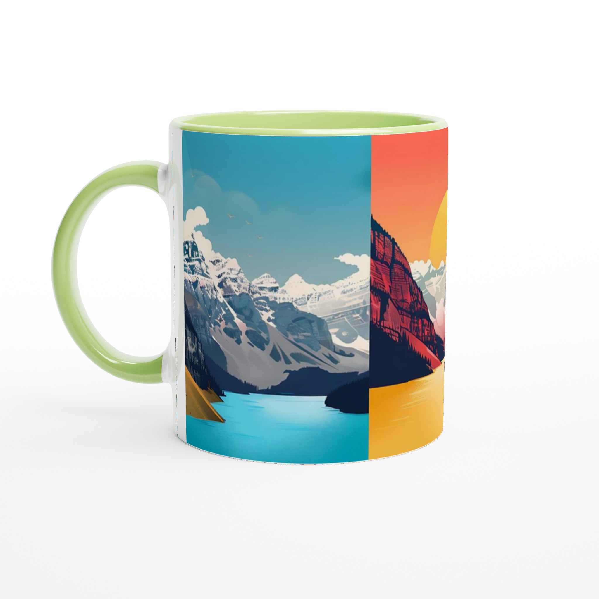 Majestic Mountain Lake Mugg – Välj din Färgstarka Utsikt! 3 423424cc-5de7-43a6-9305-13bb96e5611d