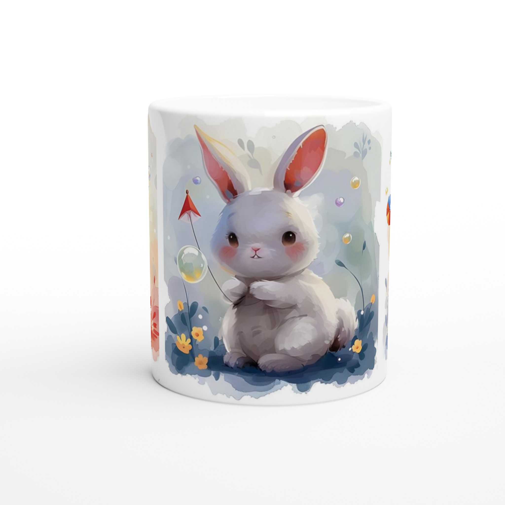 Söta Akvarellkaniner Mugg – Charmig 11oz Keramikmugg i Valfri Färg 8 423c612b-32fe-4535-9e4f-4a94dfb9d0c1