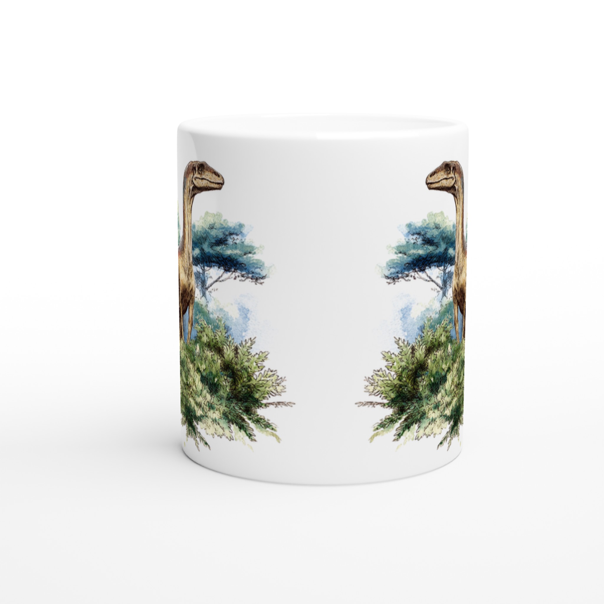 Dinosaurie Vattenfärg Mugg - Förhistorisk Charm i 11oz Keramik 8 42a382c7-1b54-4447-bc16-35f3ceb07fd3